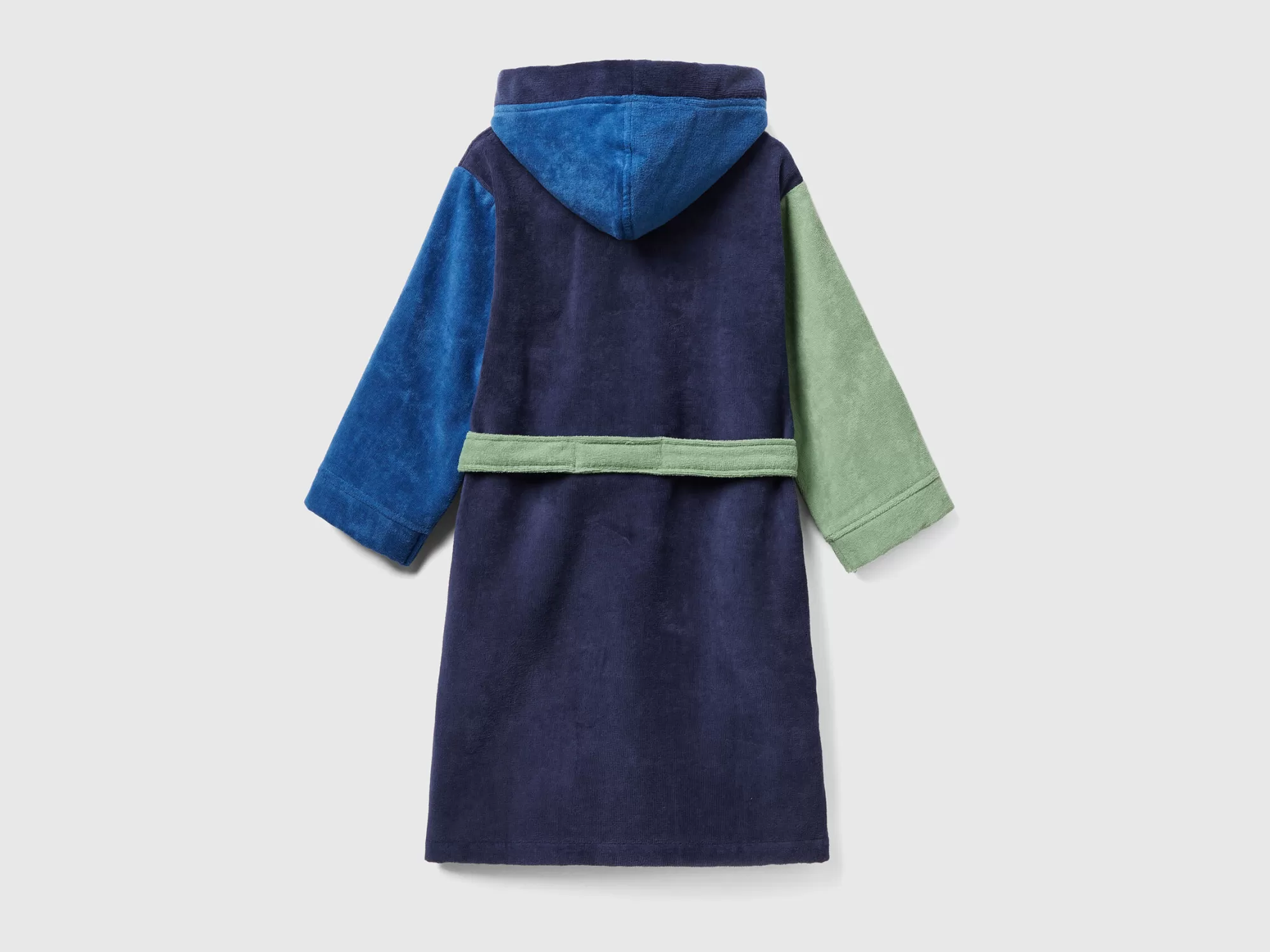 Benetton Albornoz Color Block-Niños Ropa Interior Y Pijamas