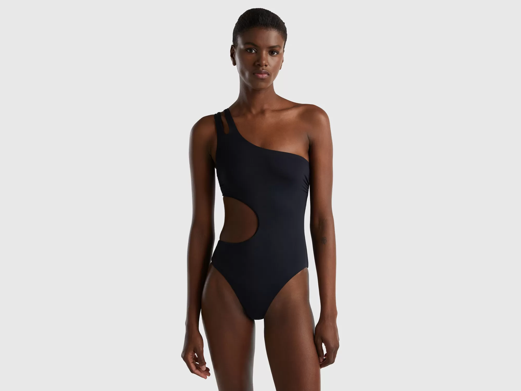 Benetton Banador Asimetrico De Econyl®-Mujer Banadores Y Ropa De Playa