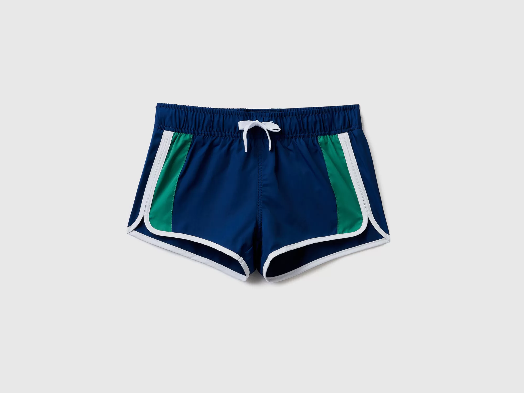 Benetton Banador Boxer Con Bandas Laterales-Niños Banadores Y Ropa De Playa