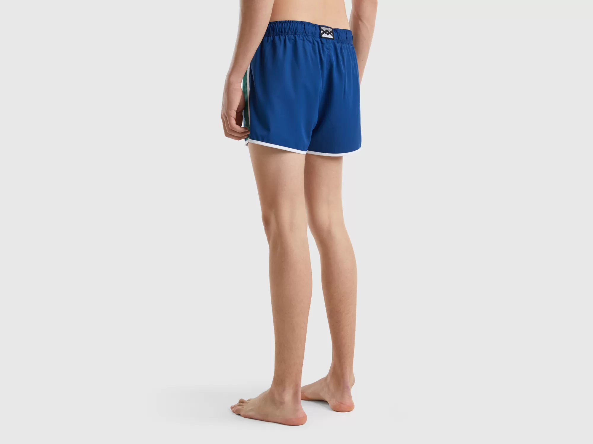 Benetton Banador Boxer Con Bandas Laterales-Hombre Banadores Y Ropa De Playa