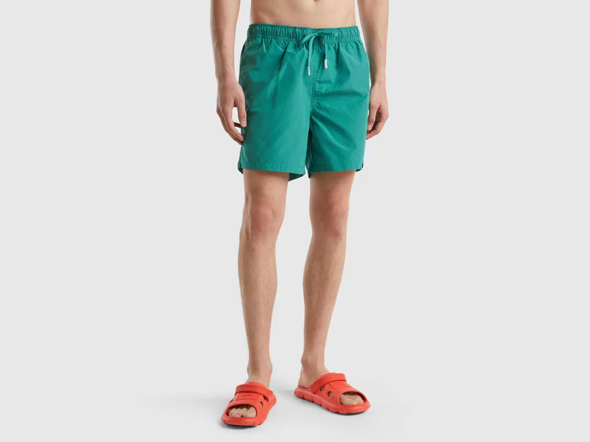 Benetton Banador Boxer De Algodón Mixto Reciclado-Hombre Banadores Y Ropa De Playa