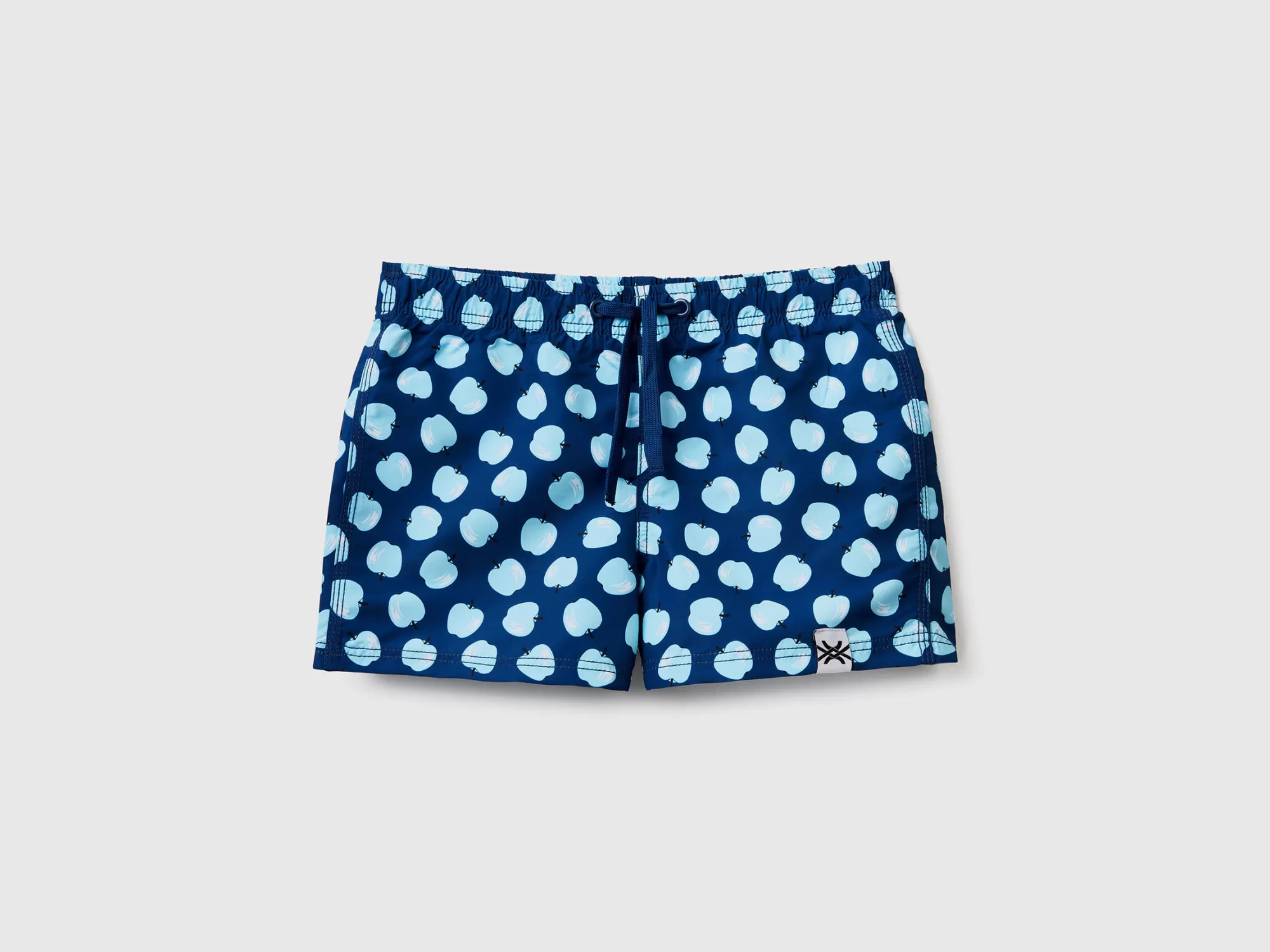 Benetton Banador Boxercon Estampado De Manzanas-Niños Banadores Y Ropa De Playa