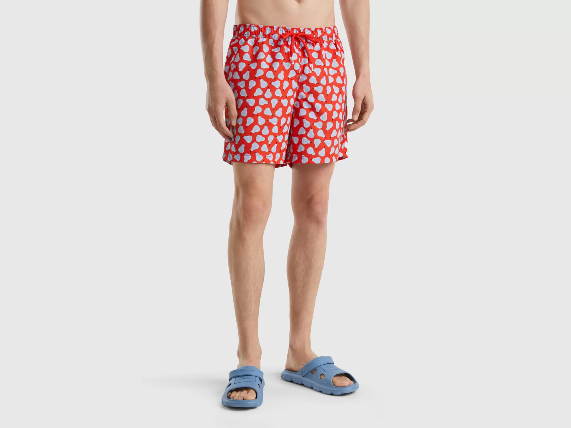 Benetton Banador Boxercon Estampado De Peras-Hombre Banadores Y Ropa De Playa