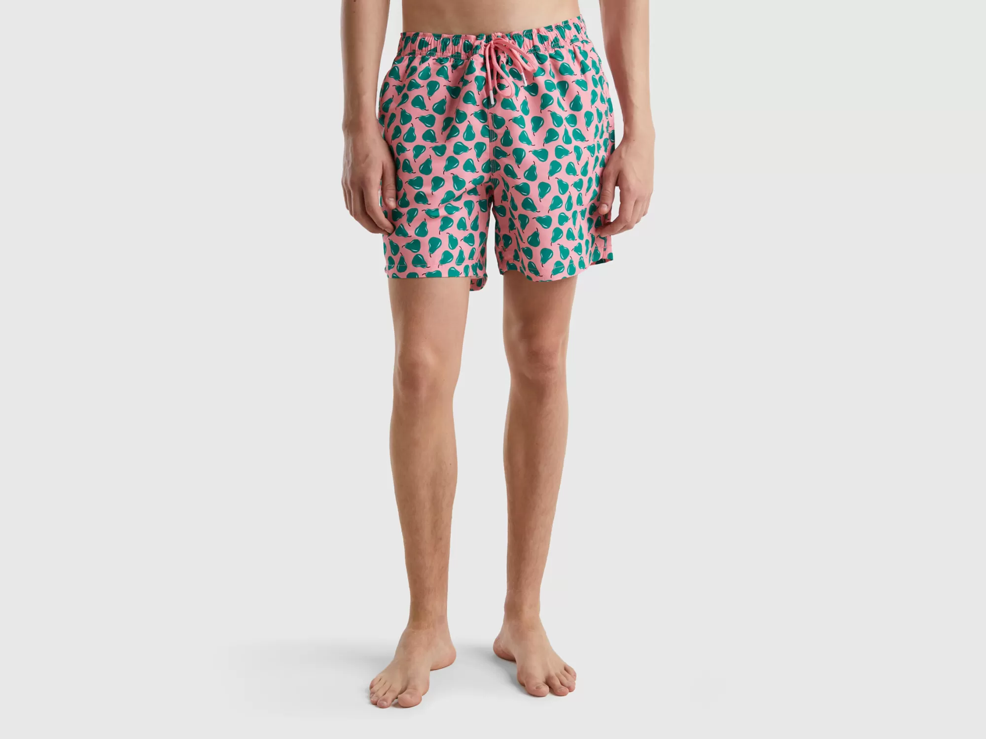 Benetton Banador Boxercon Estampado De Peras-Hombre Banadores Y Ropa De Playa