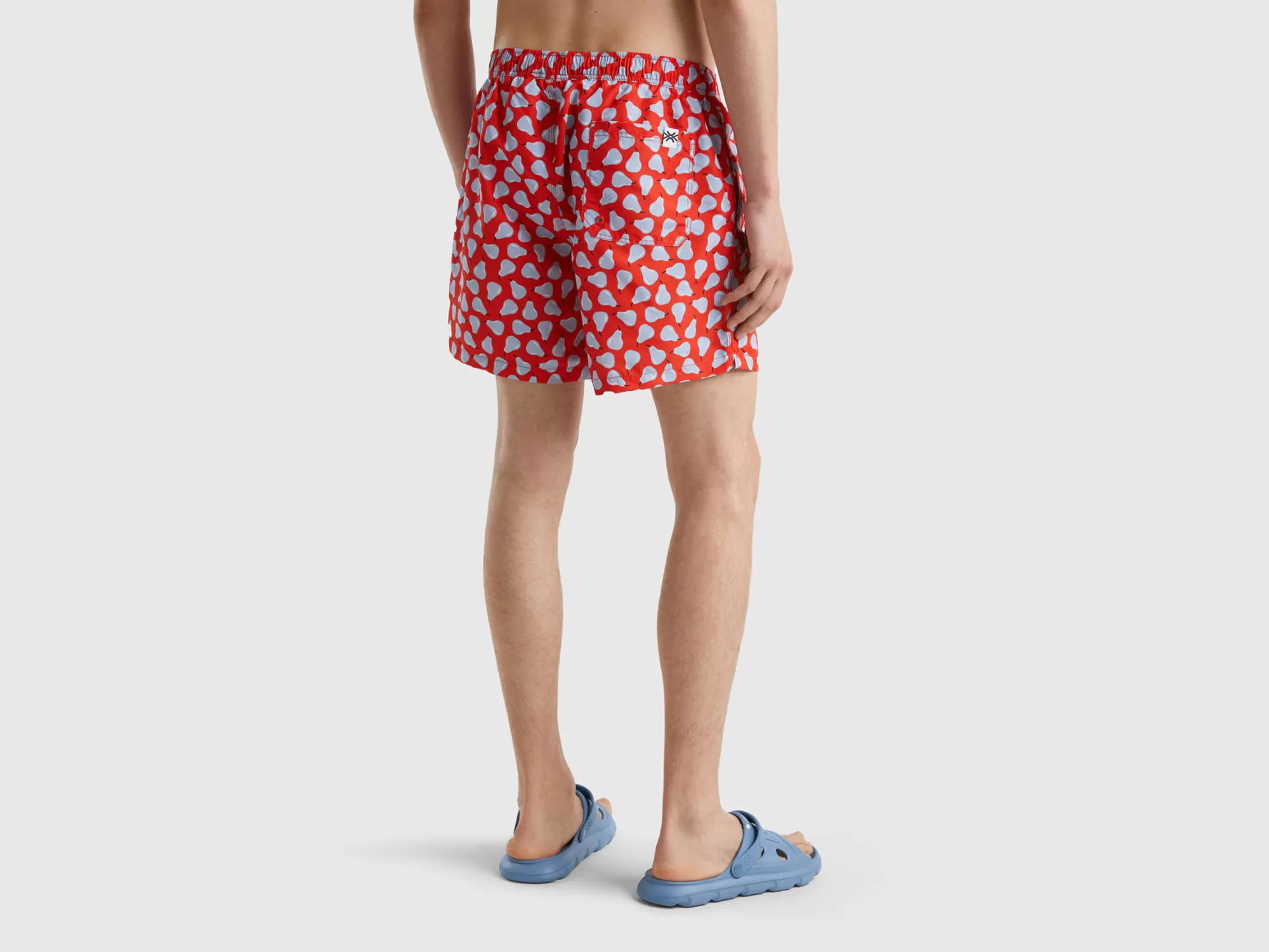 Benetton Banador Boxercon Estampado De Peras-Hombre Banadores Y Ropa De Playa