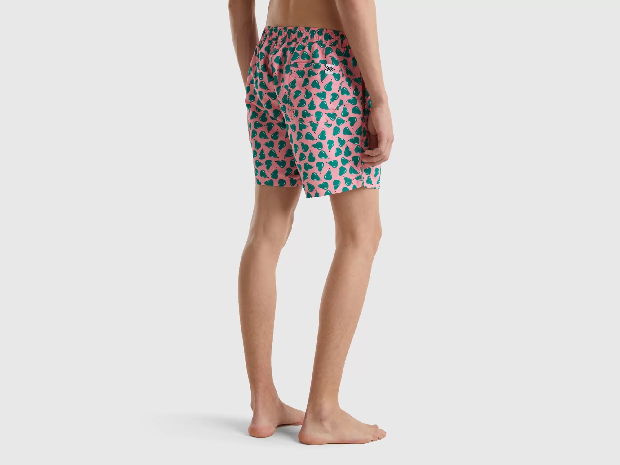 Benetton Banador Boxercon Estampado De Peras-Hombre Banadores Y Ropa De Playa