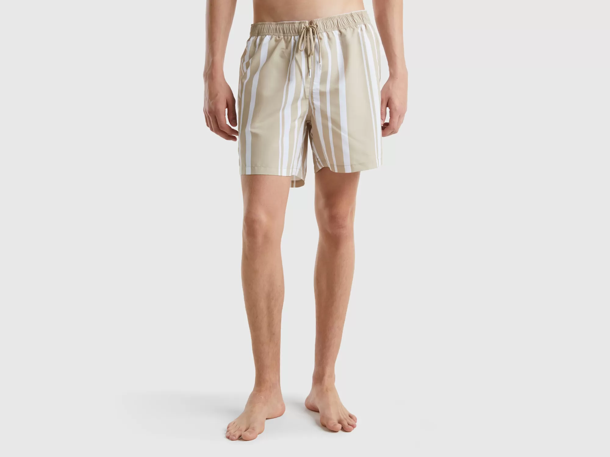 Benetton Banador Boxerde Rayas-Hombre Banadores Y Ropa De Playa