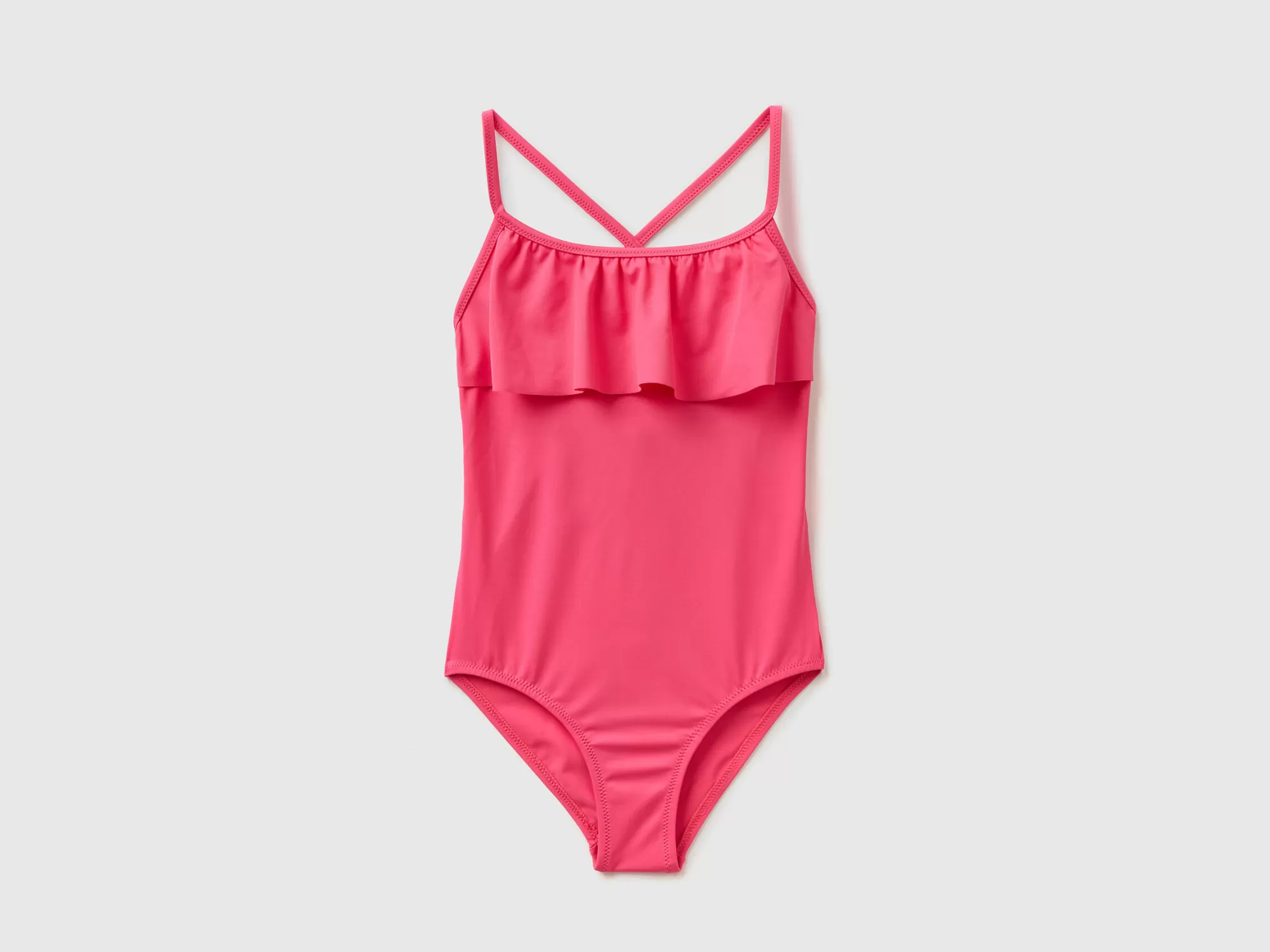 Benetton Banador De Econyl® Con Volante-Niños Banadores Y Ropa De Playa