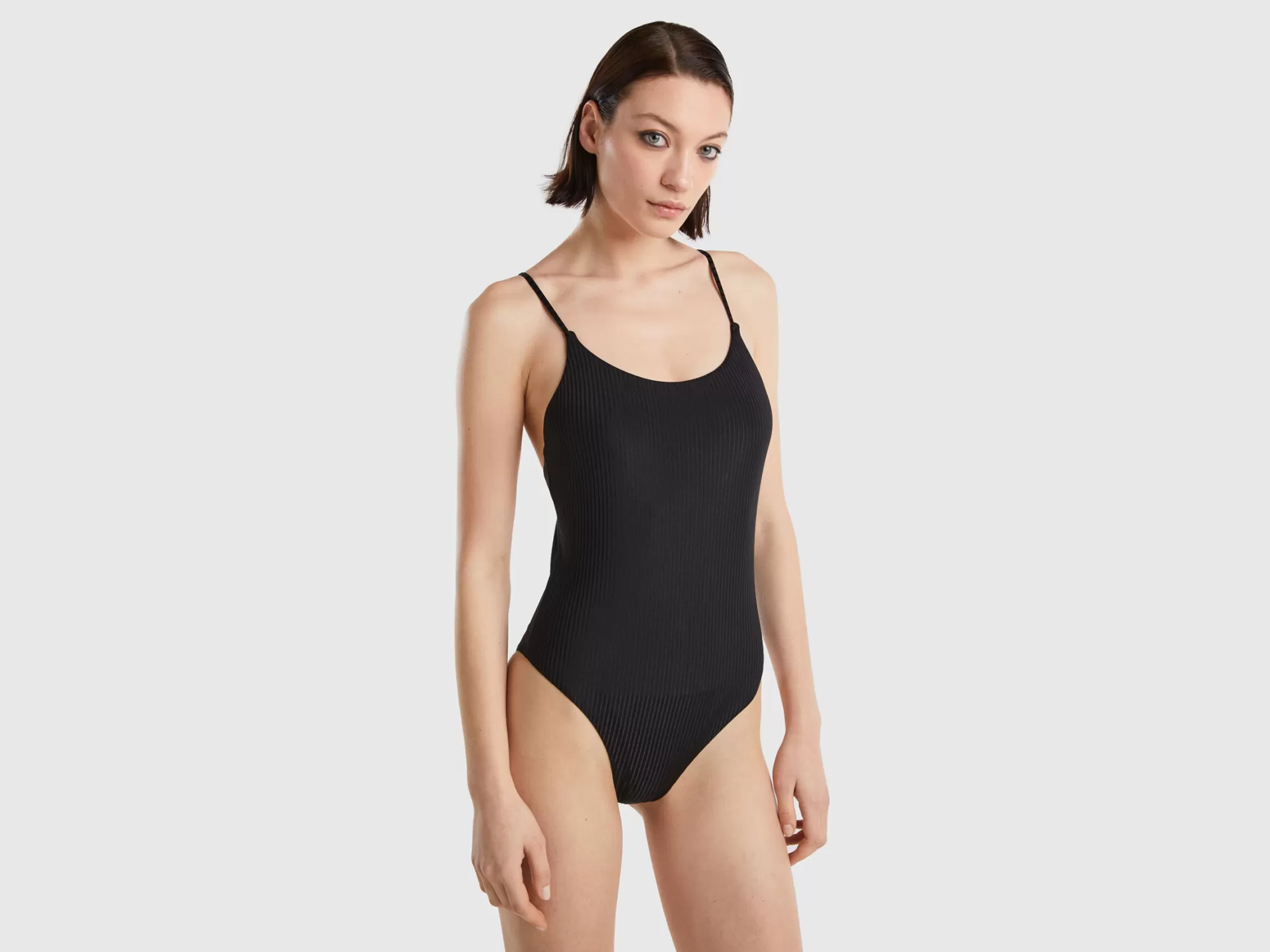 Benetton Banador De Nailon Reciclado-Mujer Banadores Y Ropa De Playa