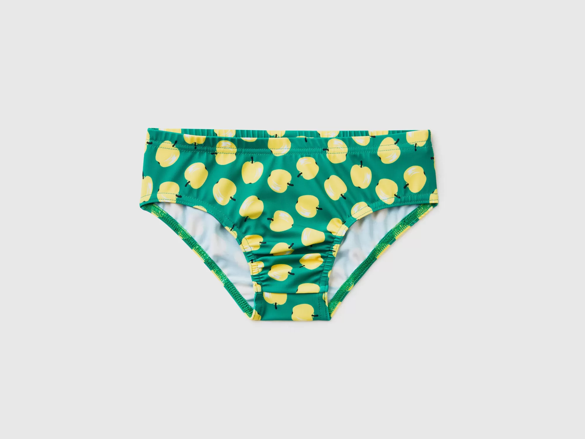 Benetton Banadorcon Estampado De Manzanas-Niños Banadores Y Ropa De Playa