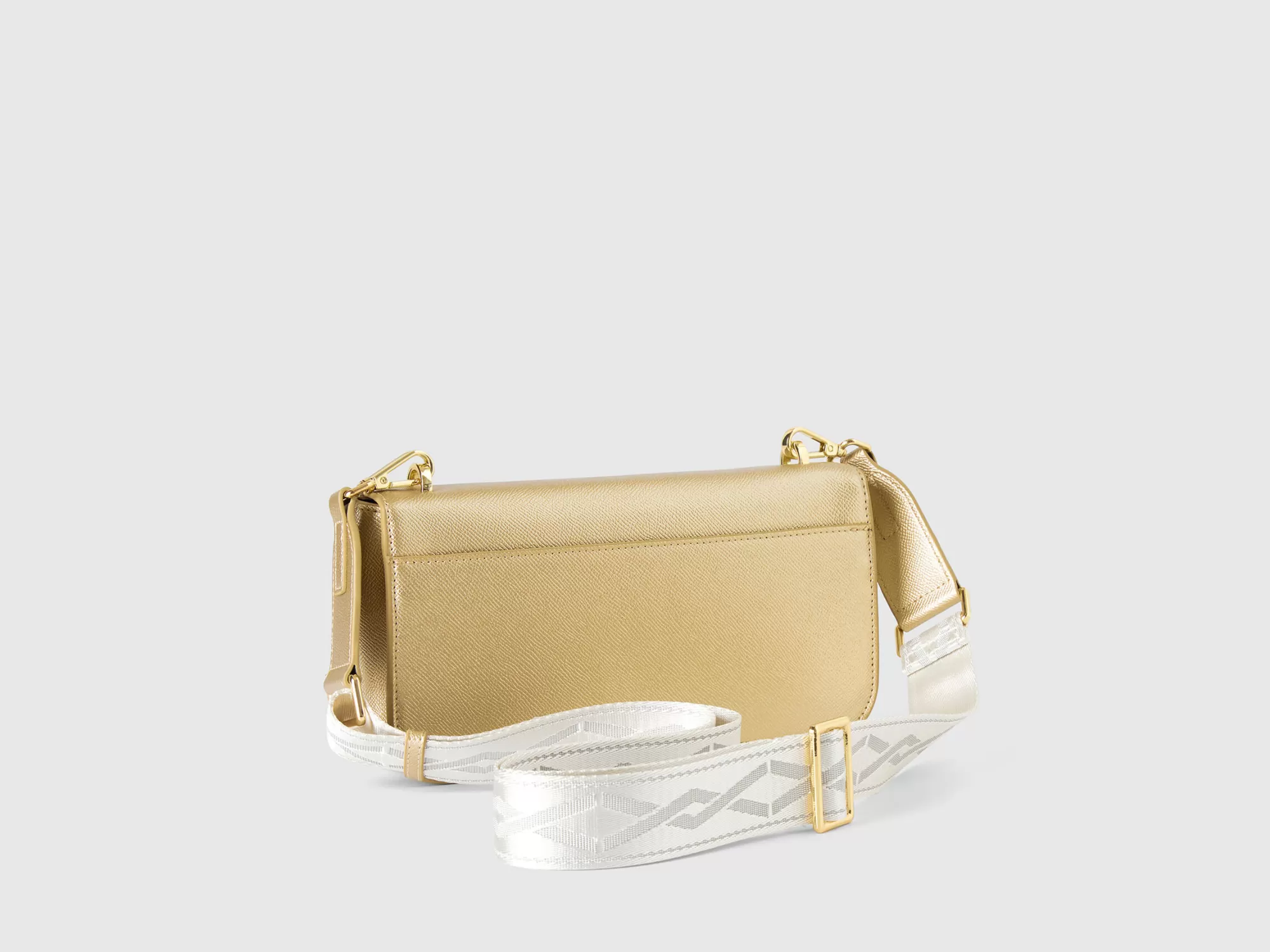 Benetton Be Bag Mediano Dorado-Hombre Accesorios Y Calzado