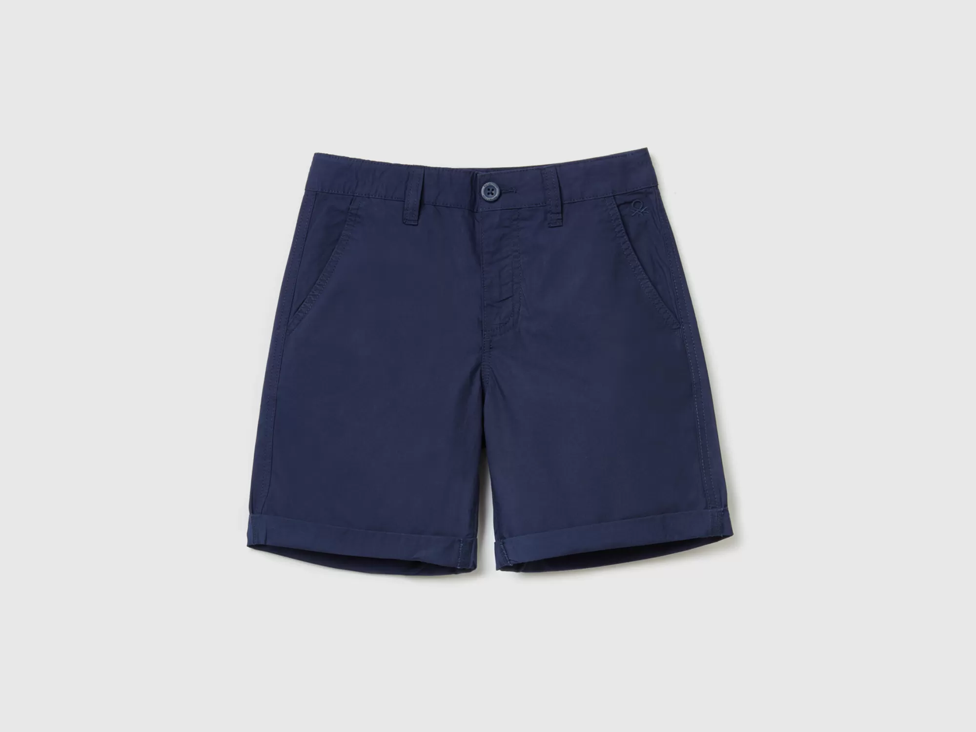 Benetton Bermudas De 100 % Algodón-Niños Pantalones Y Vaqueros