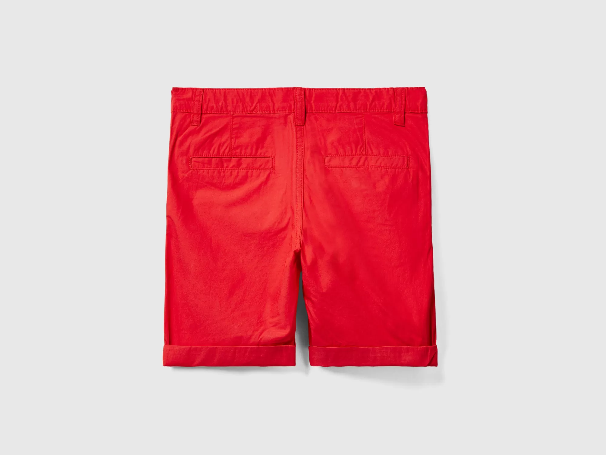 Benetton Bermudas De 100 % Algodón-Niños Pantalones Y Vaqueros