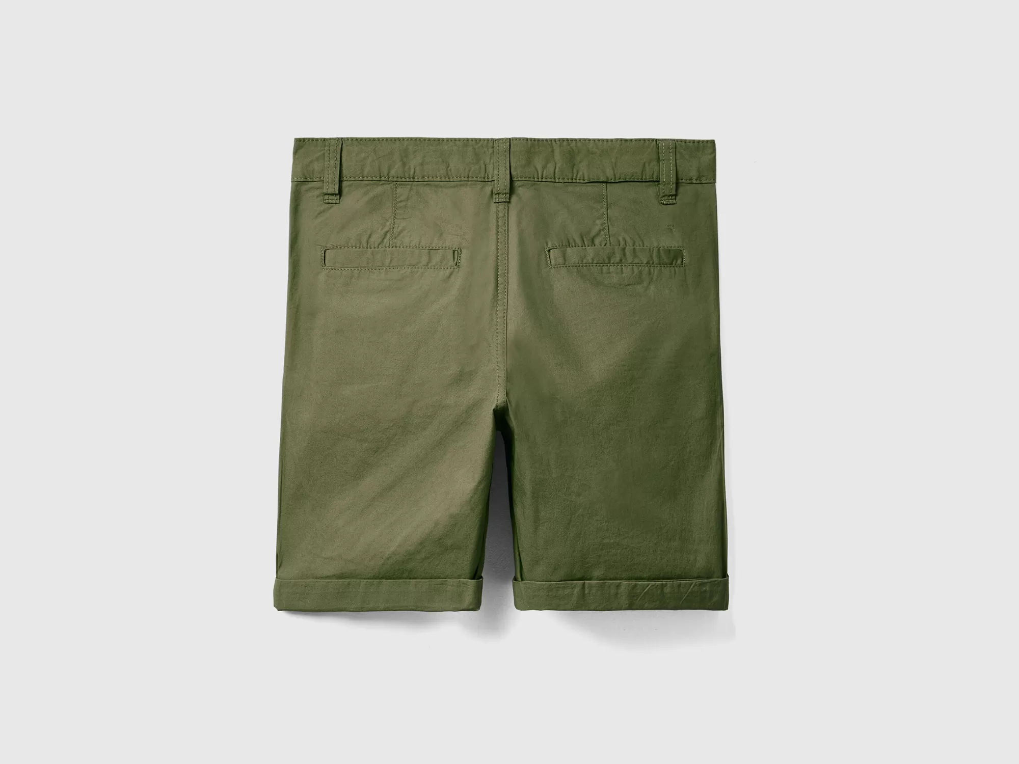 Benetton Bermudas De 100 % Algodón-Niños Pantalones Y Vaqueros