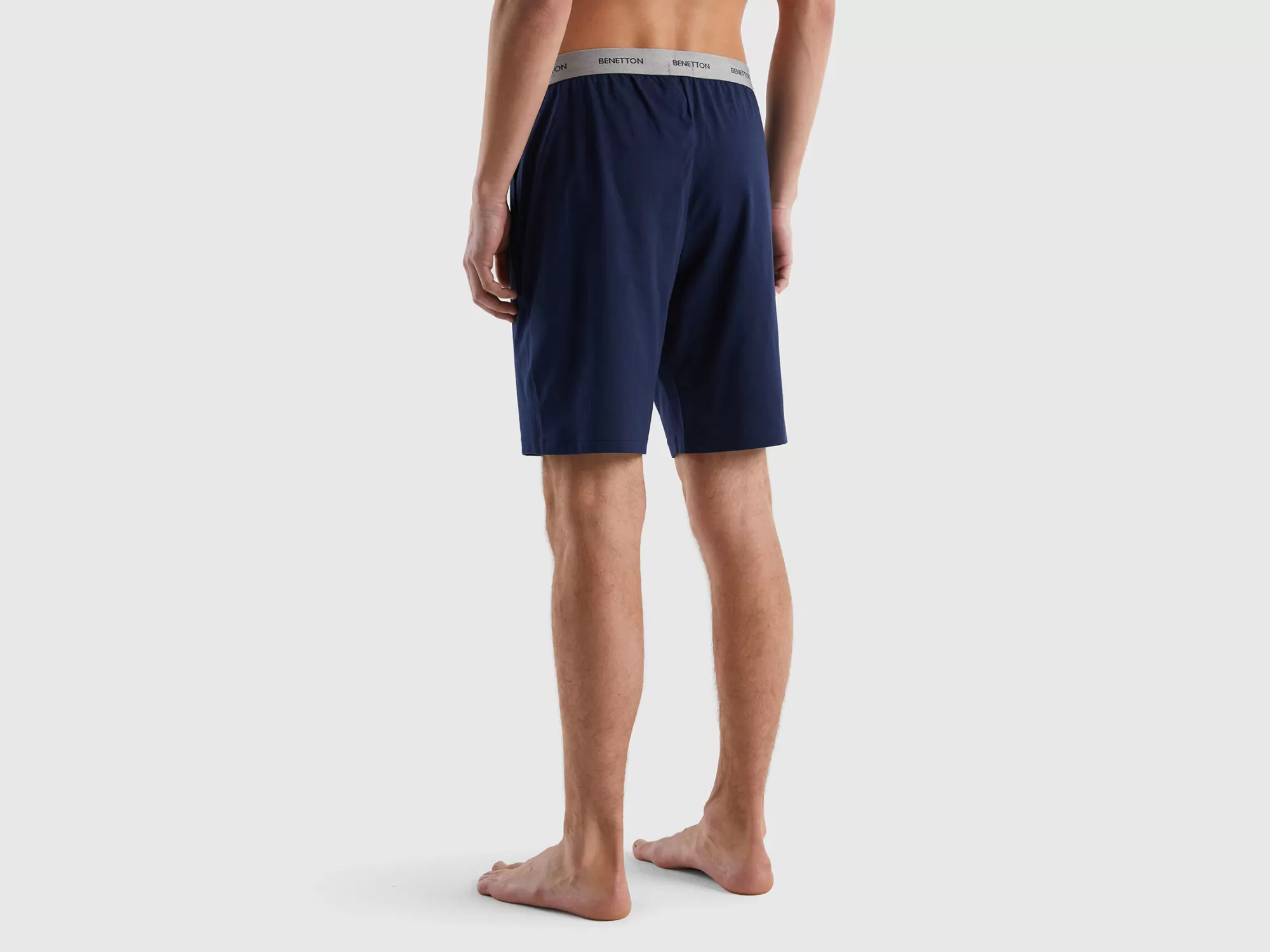 Benetton Bermudas De 100 % Algodón-Hombre Ropa Interior Y Pijamas