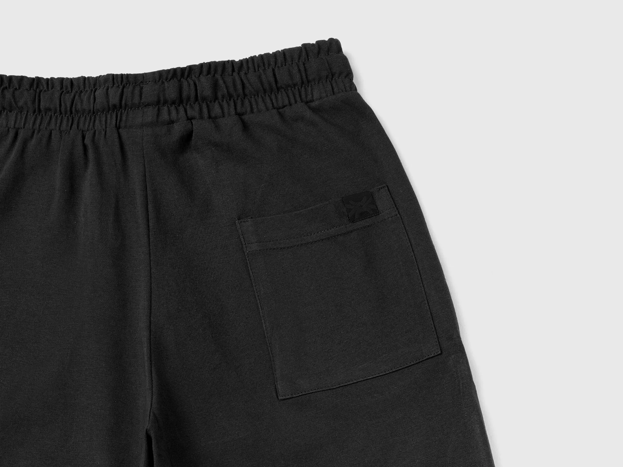 Benetton Bermudas De Estilo Baloncesto Con Cordon-Niños Pantalones Y Vaqueros