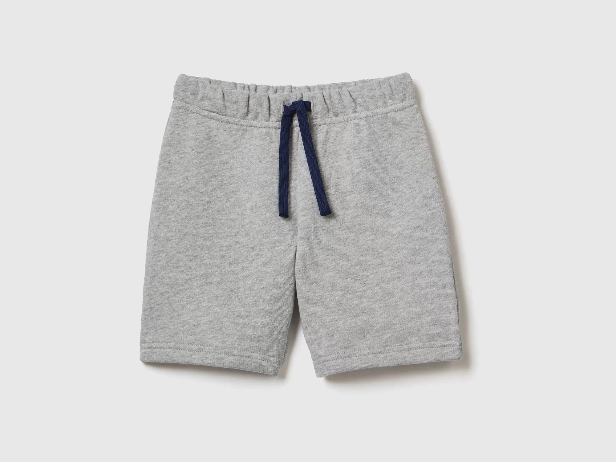 Benetton Bermudas De Felpa De 100 % Algodón Organico-Niños Pantalones Y Vaqueros