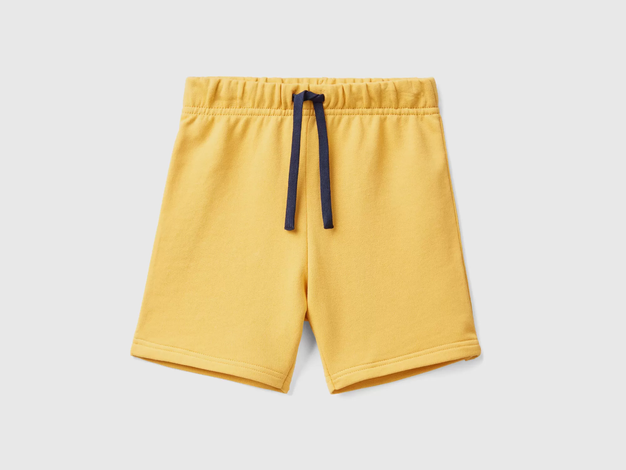 Benetton Bermudas De Felpa De 100 % Algodón Organico-Niños Pantalones Y Vaqueros