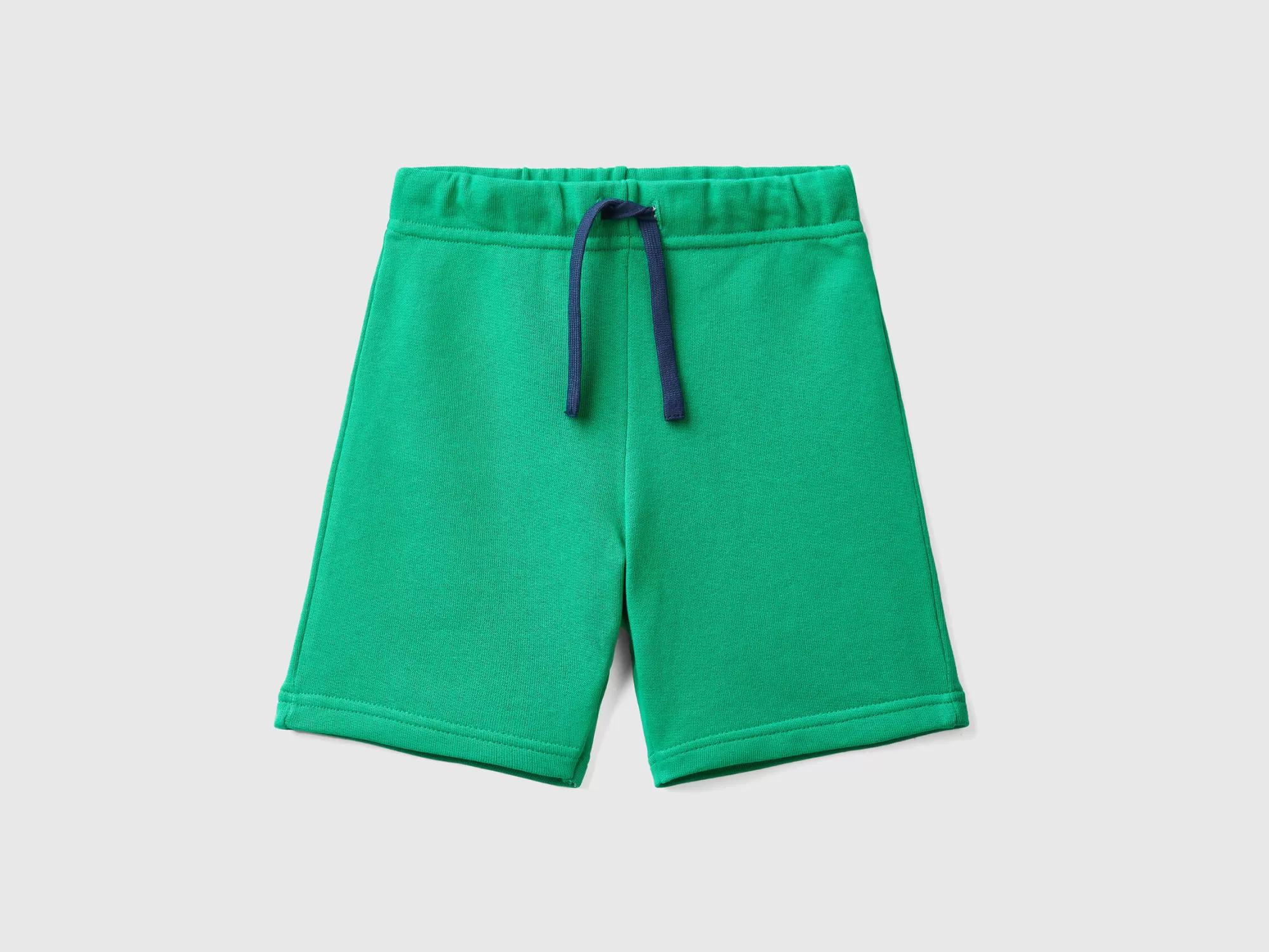 Benetton Bermudas De Felpa De 100 % Algodón Organico-Niños Pantalones Y Vaqueros