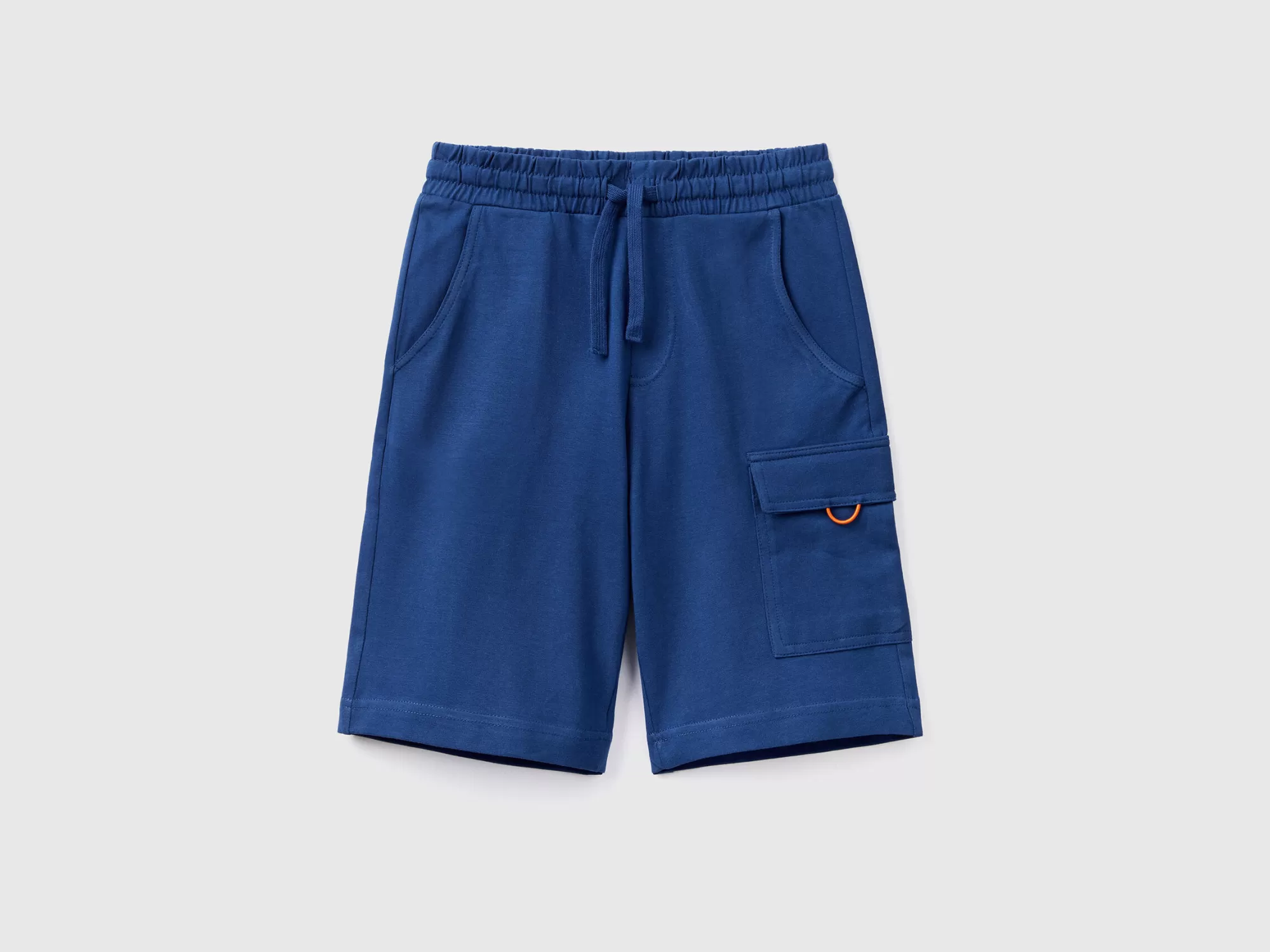 Benetton Bermudas De Punto Con Bolsillos-Niños Pantalones Y Vaqueros