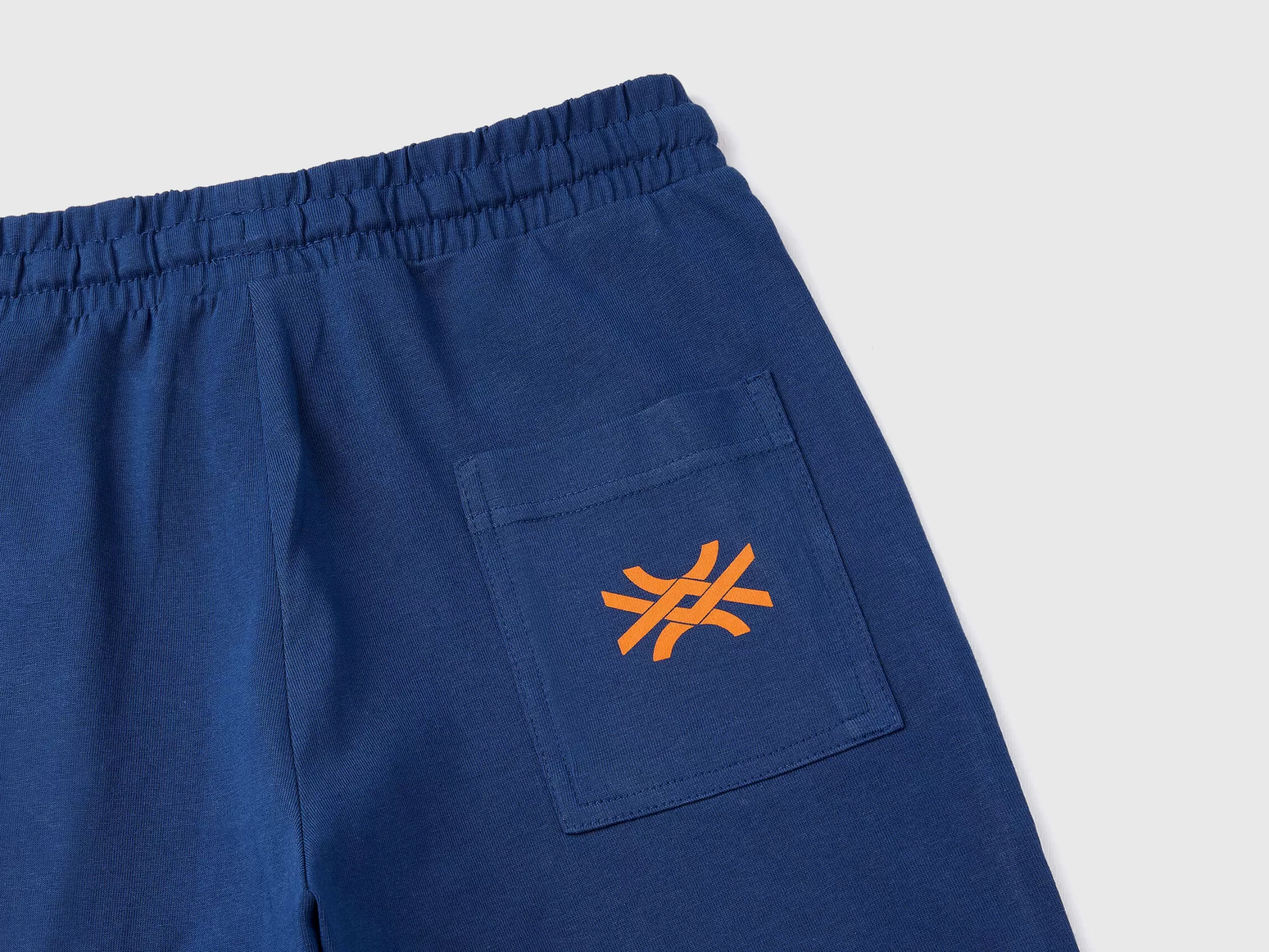 Benetton Bermudas De Punto Con Bolsillos-Niños Pantalones Y Vaqueros