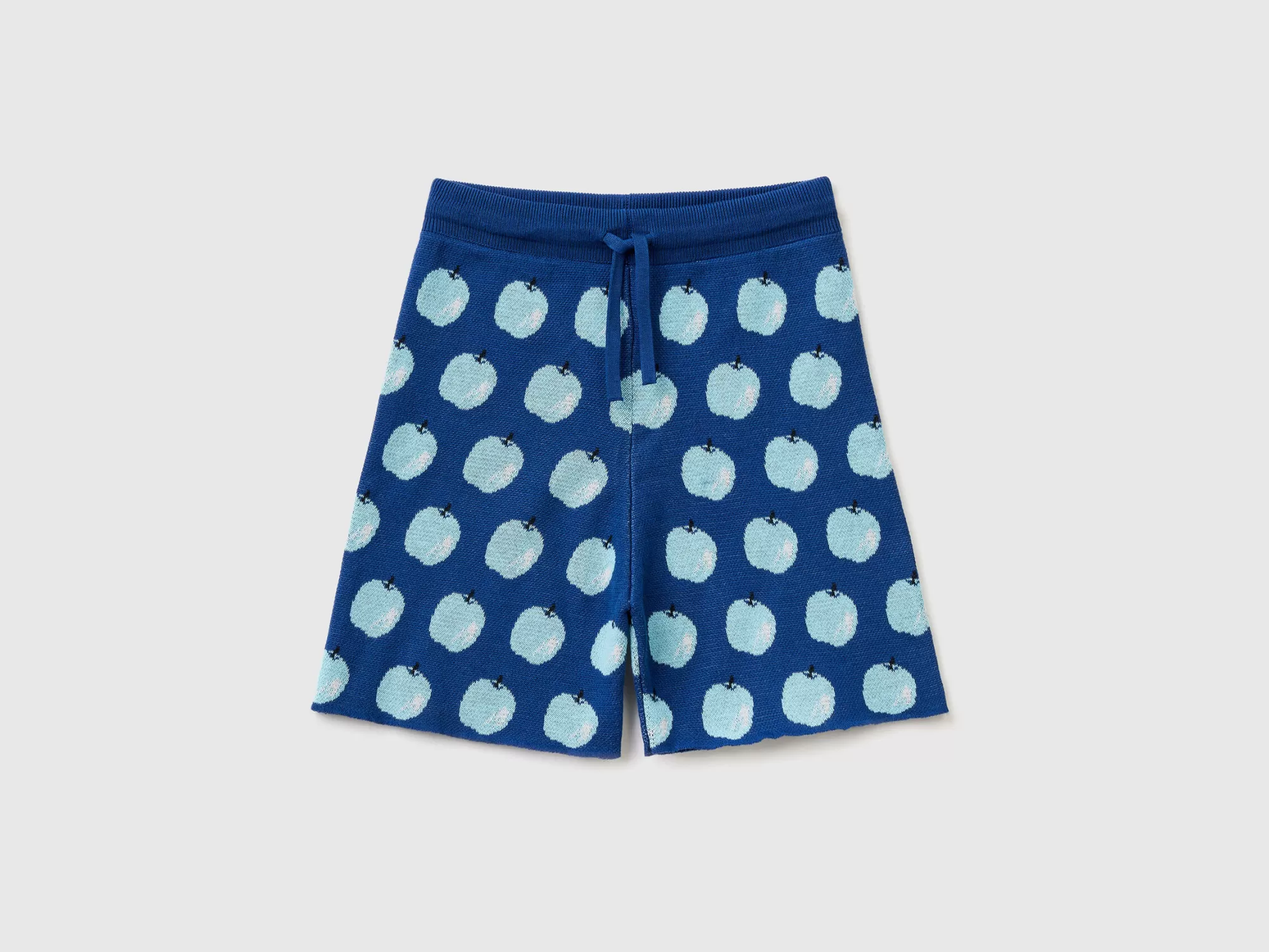 Benetton Bermudas Es Con Estampado De Manzanas-Niños Pantalones Y Vaqueros