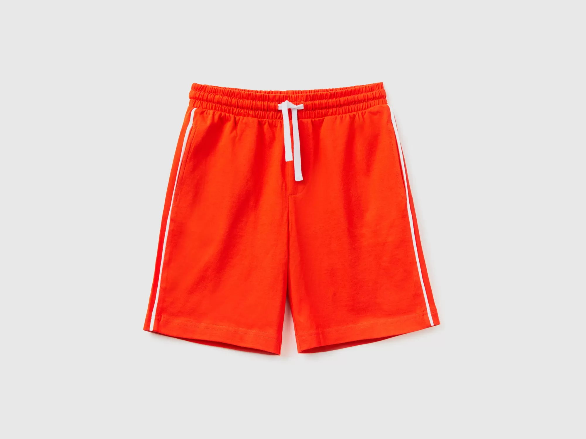 Benetton Bermudas Regular Fit Con Cordon-Niños Pantalones Y Vaqueros