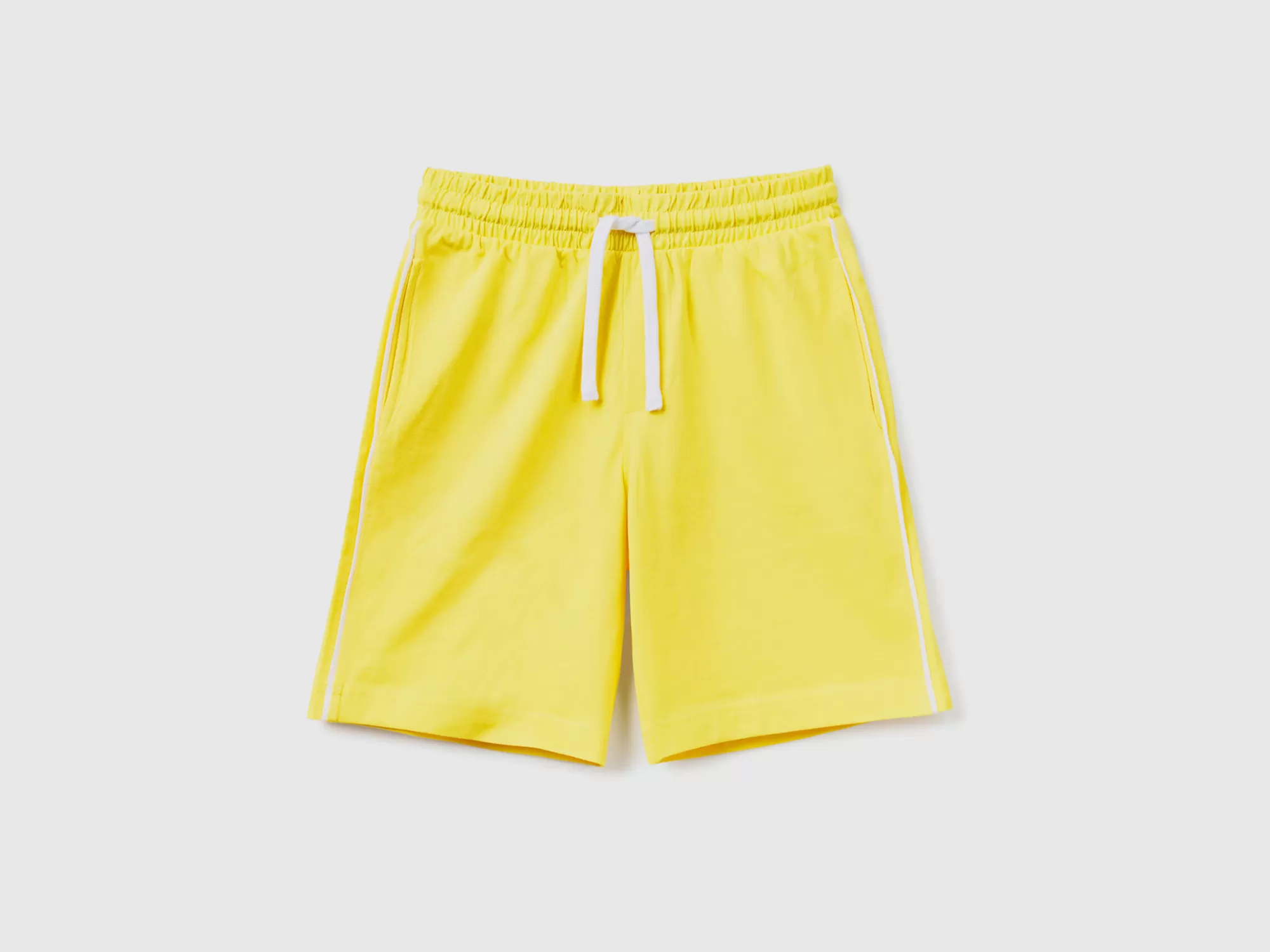 Benetton Bermudas Regular Fit Con Cordon-Niños Pantalones Y Vaqueros