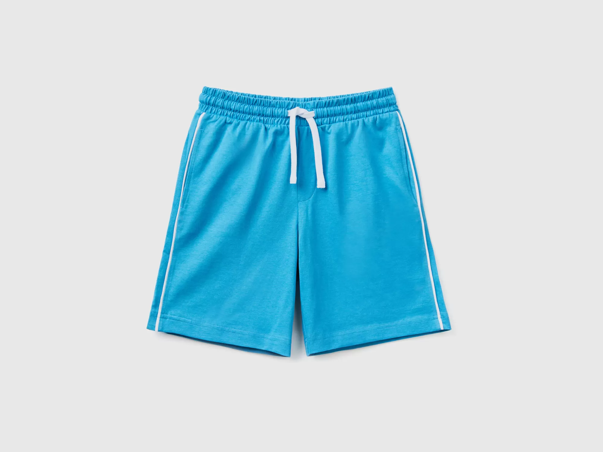 Benetton Bermudas Regular Fit Con Cordon-Niños Pantalones Y Vaqueros