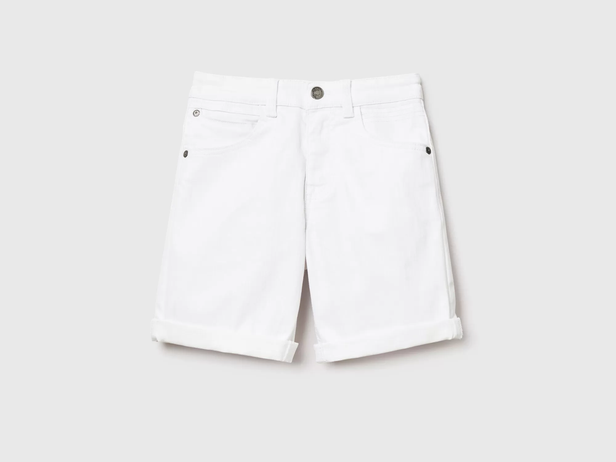 Benetton Bermudas Slim Fit-Niños Pantalones Y Vaqueros