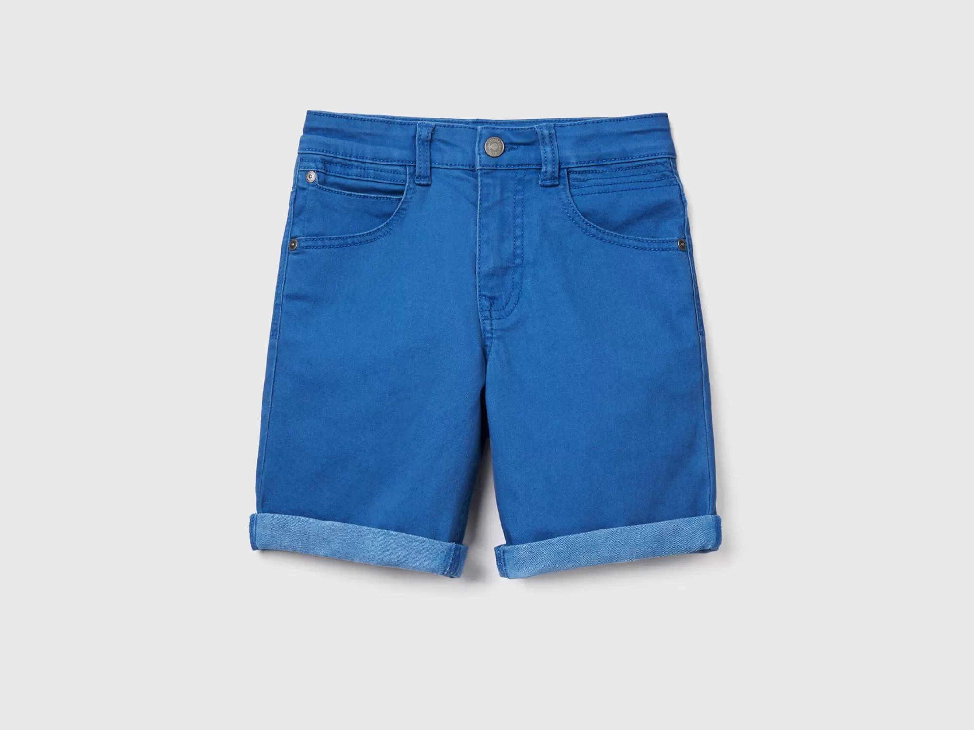 Benetton Bermudas Slim Fit-Niños Pantalones Y Vaqueros