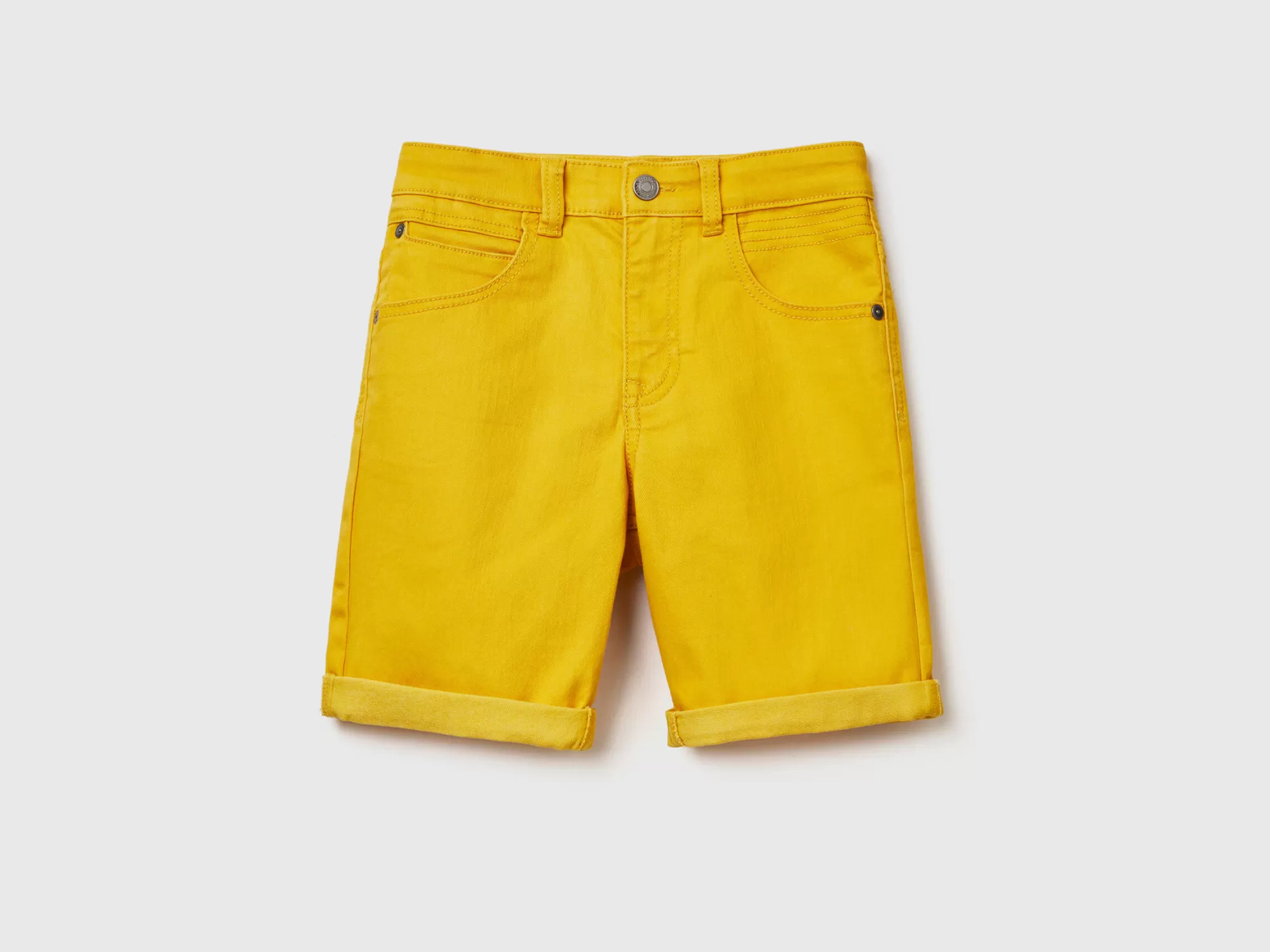 Benetton Bermudas Slim Fit-Niños Pantalones Y Vaqueros