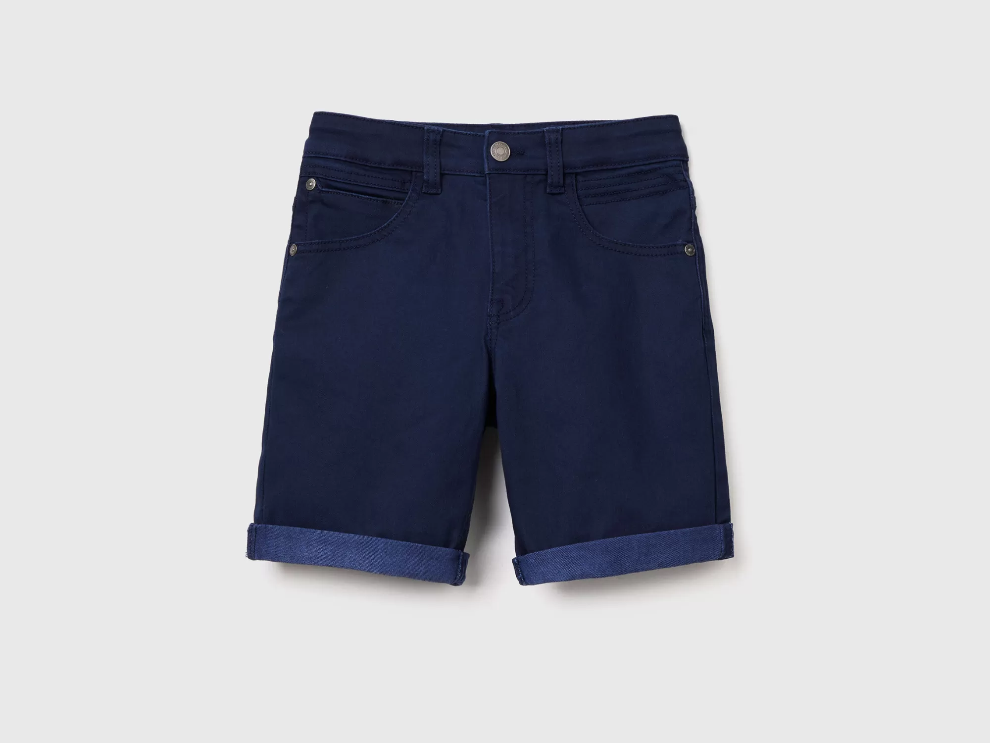 Benetton Bermudas Slim Fit-Niños Pantalones Y Vaqueros