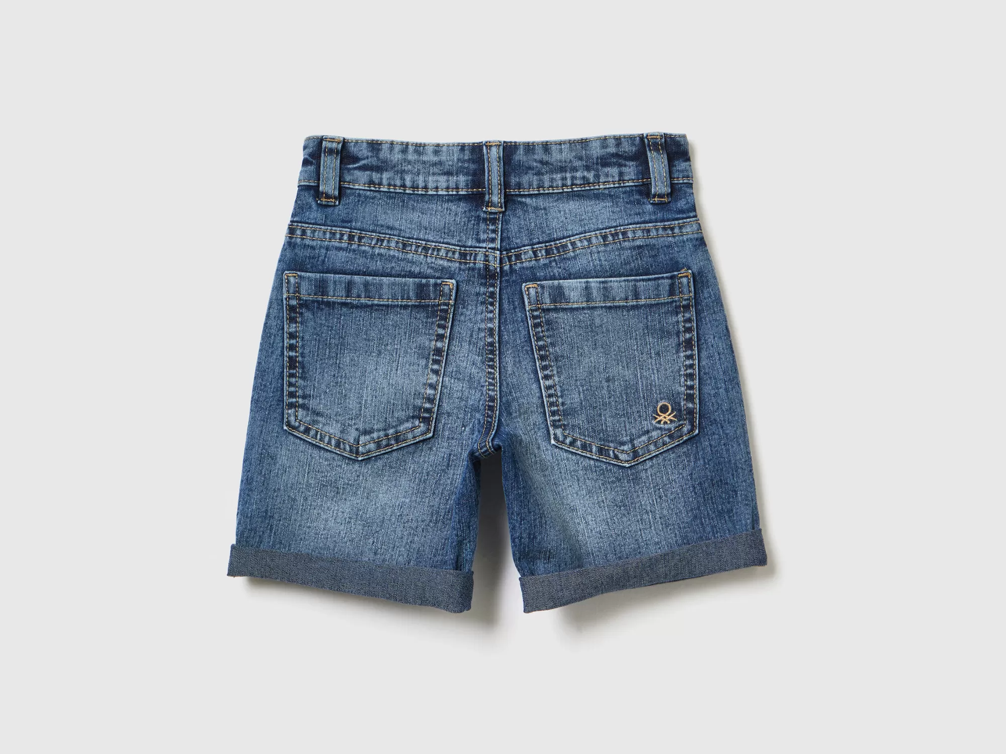 Benetton Bermudas Vaqueras Eco-Recycle-Niños Pantalones Y Vaqueros