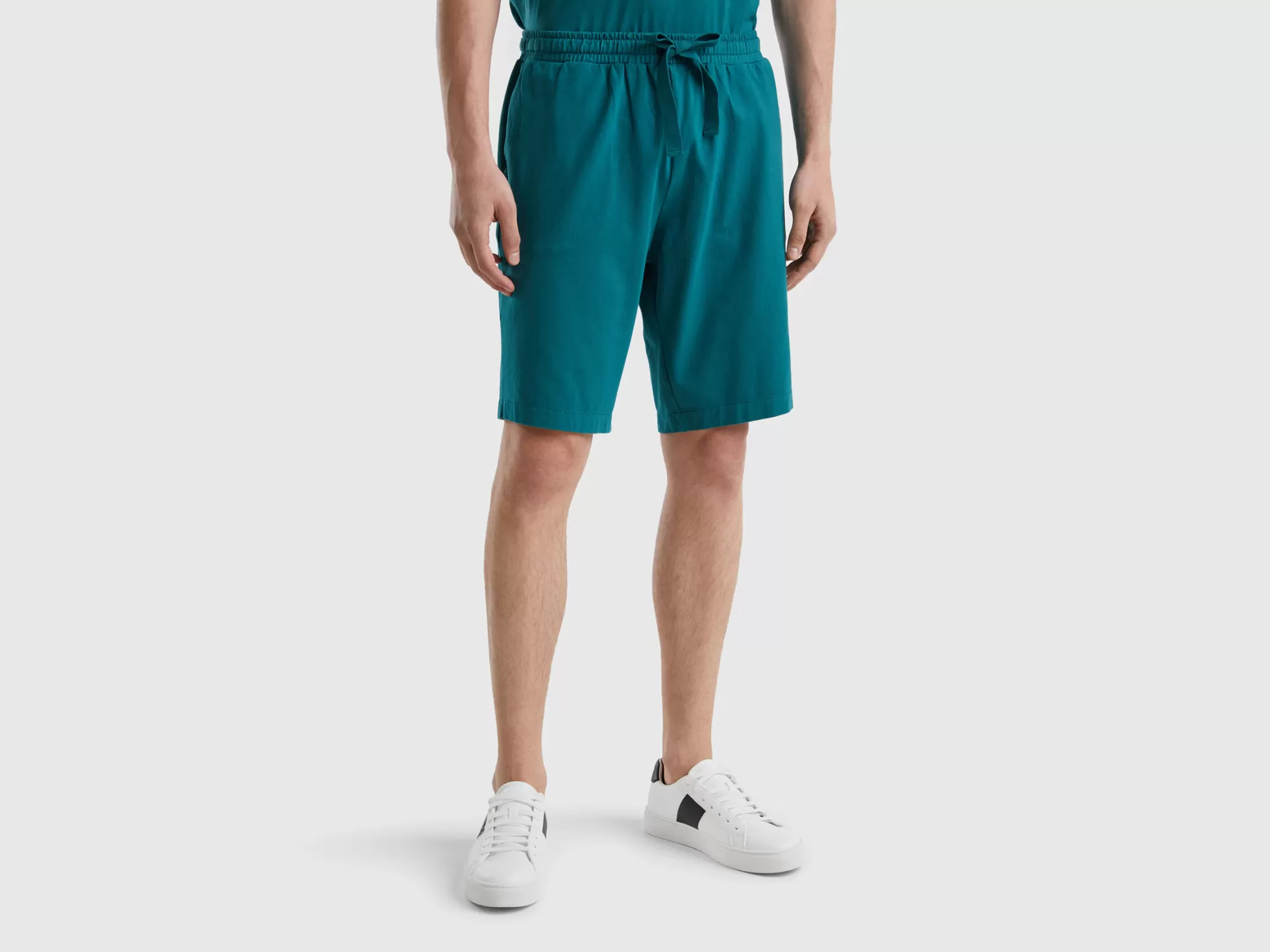 Benetton Bermudascon Cordon-Hombre Pantalones Y Chinos