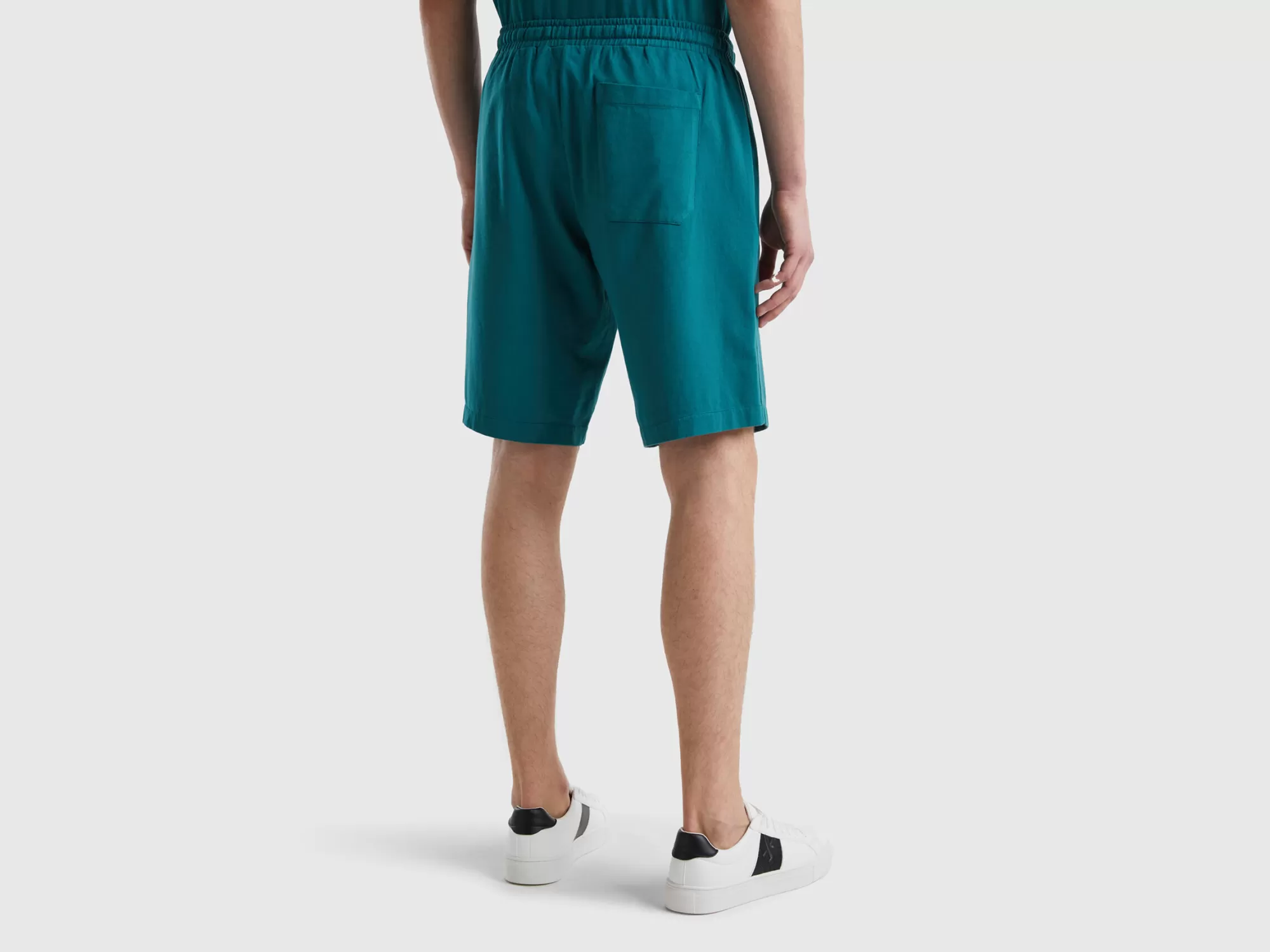 Benetton Bermudascon Cordon-Hombre Pantalones Y Chinos