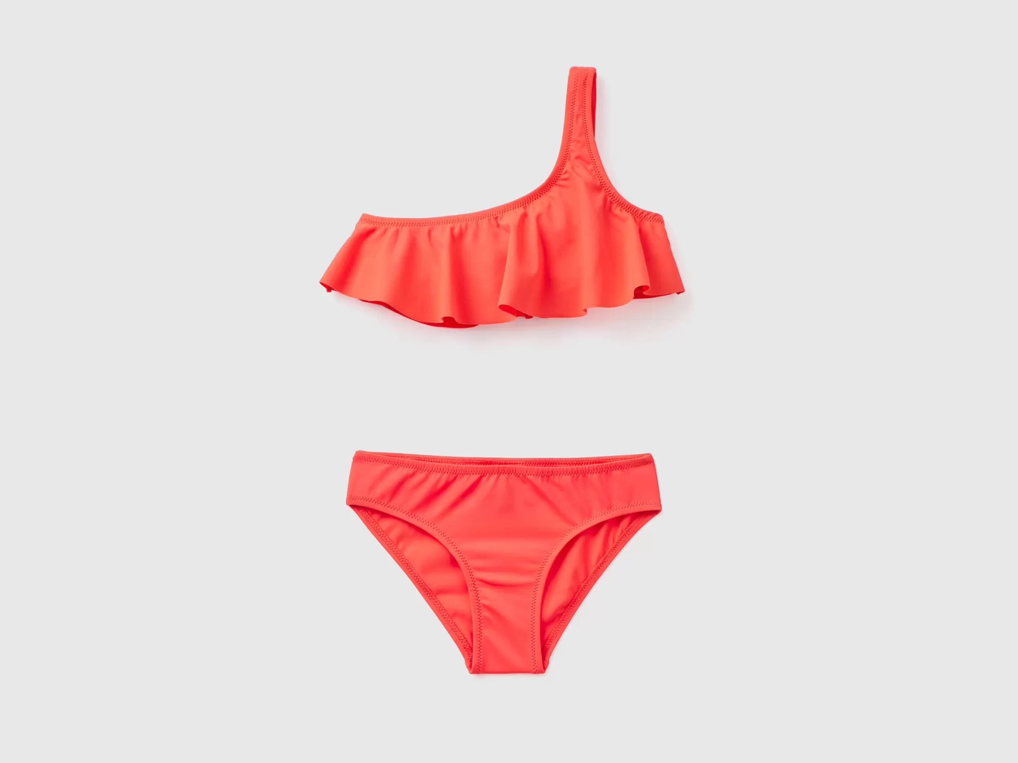 Benetton Bikini Asimetrico De Econyl®-Niños Banadores Y Ropa De Playa