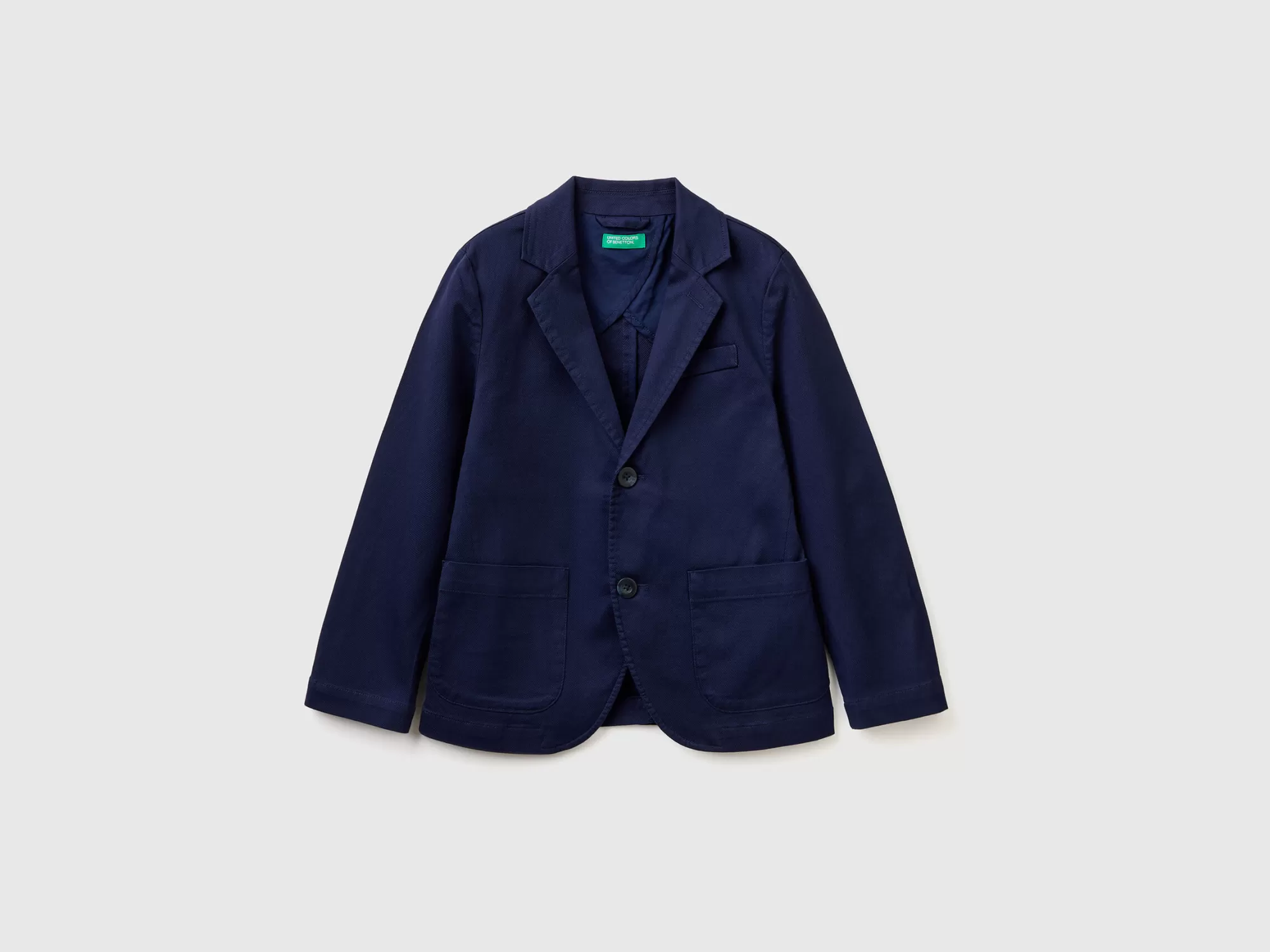 Benetton Blazer De Algodón Elastico-Niños Cazadoras Y Abrigos