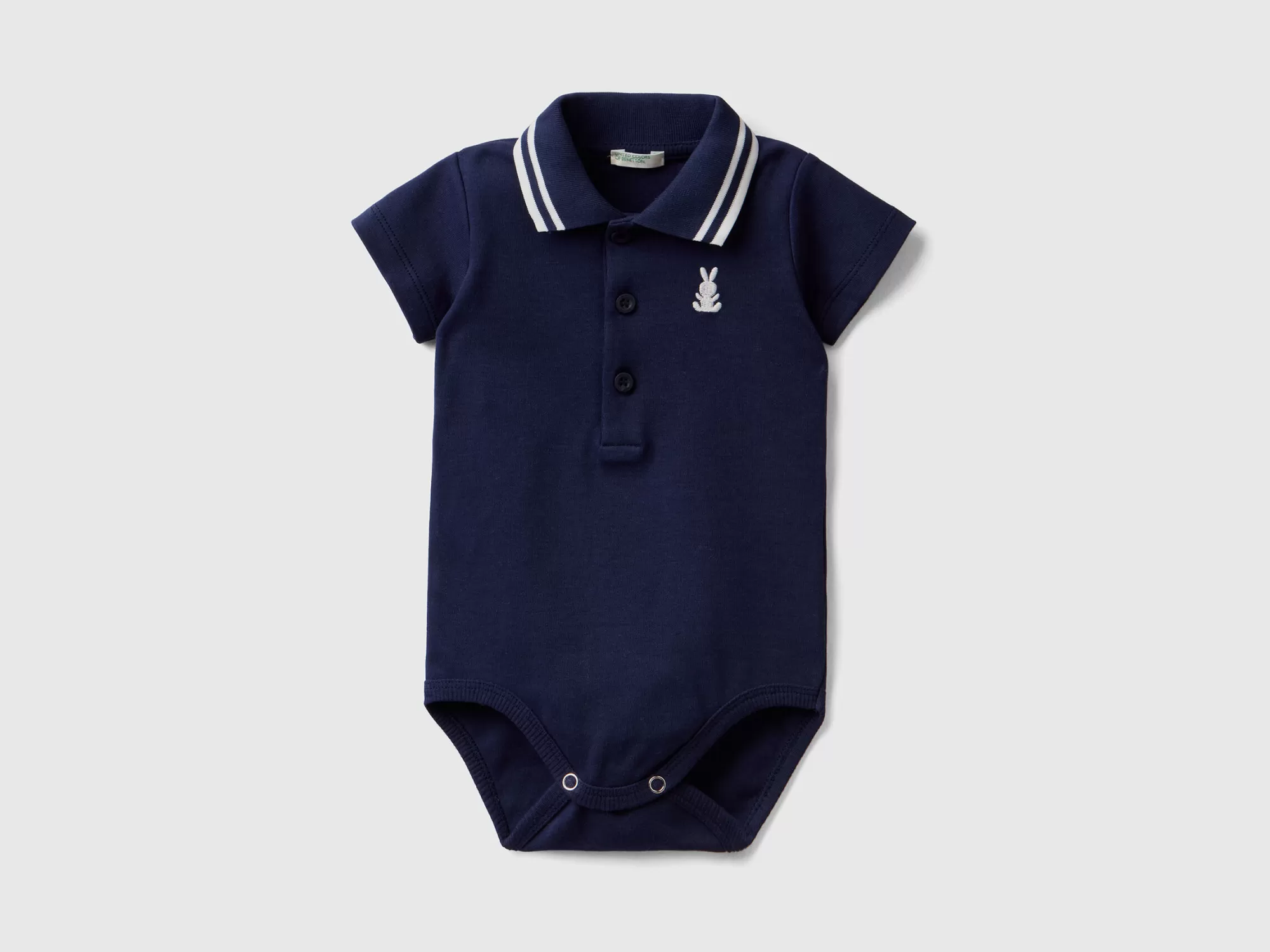 Benetton Body De Estilo Polo De Algodón Organico-Niños Vestidos De Algodón Organico