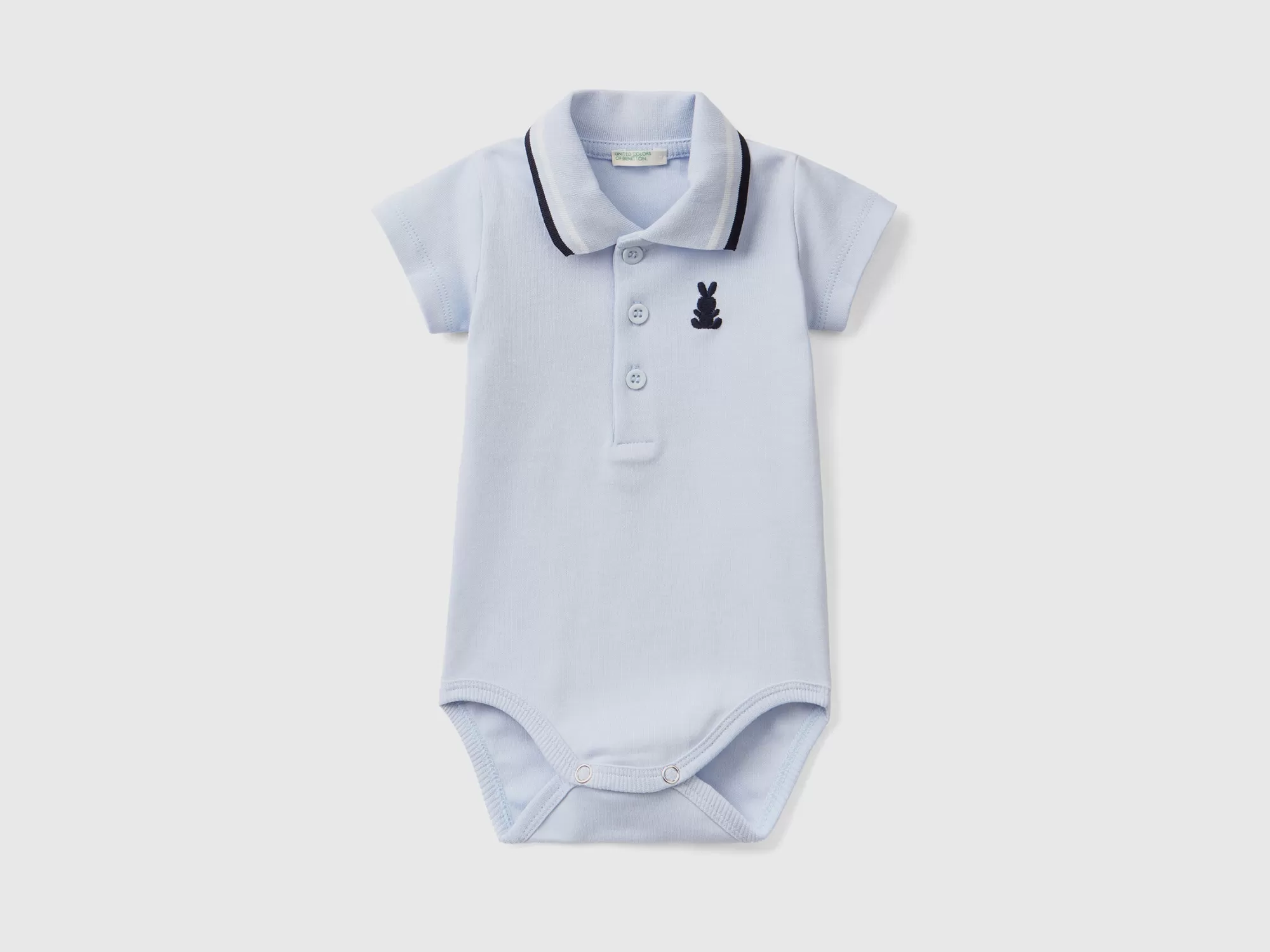 Benetton Body De Estilo Polo De Algodón Organico-Niños Vestidos De Algodón Organico