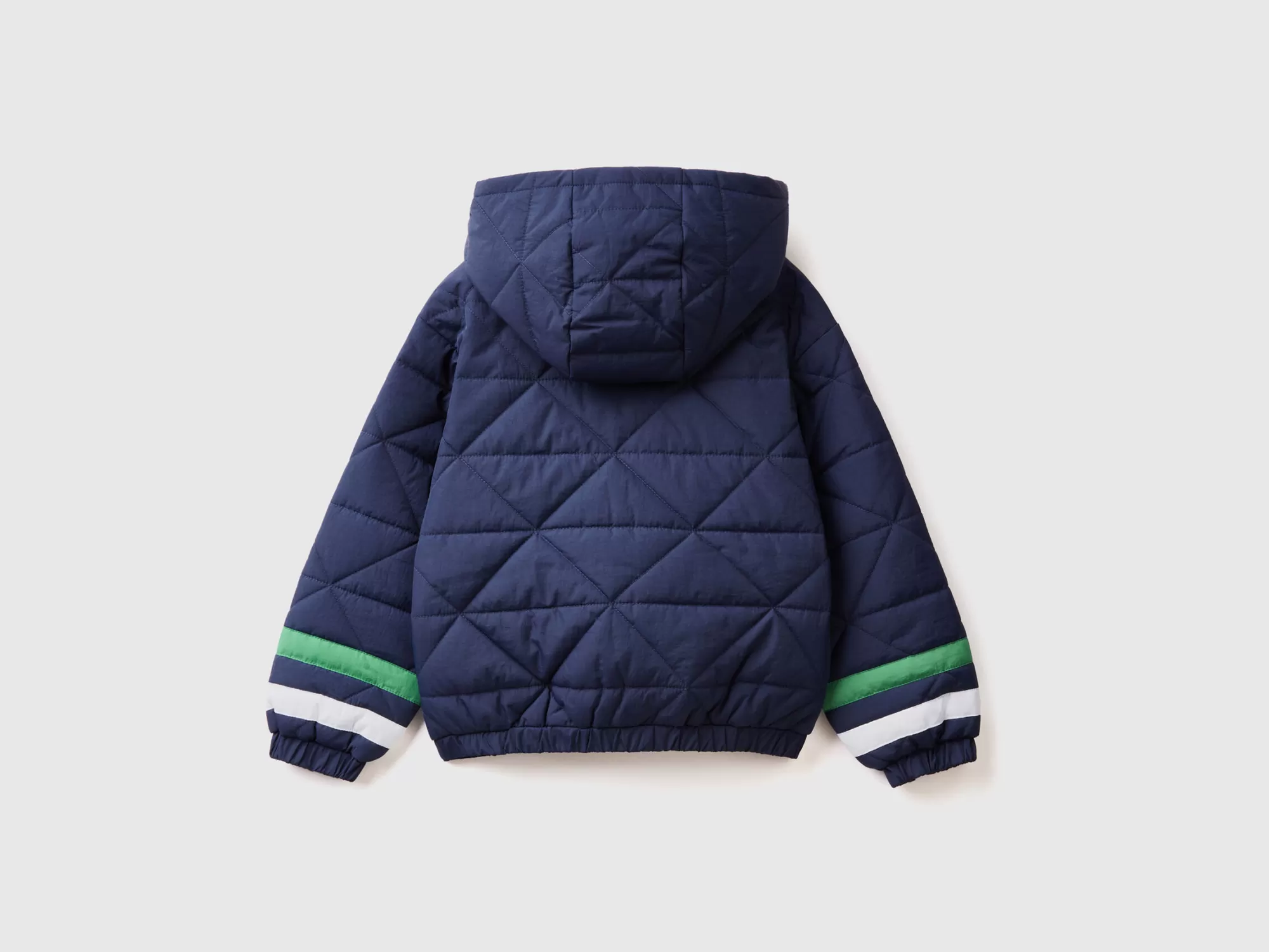 Benetton Bomber Acolchada De Nailon-Niños Cazadoras Y Abrigos