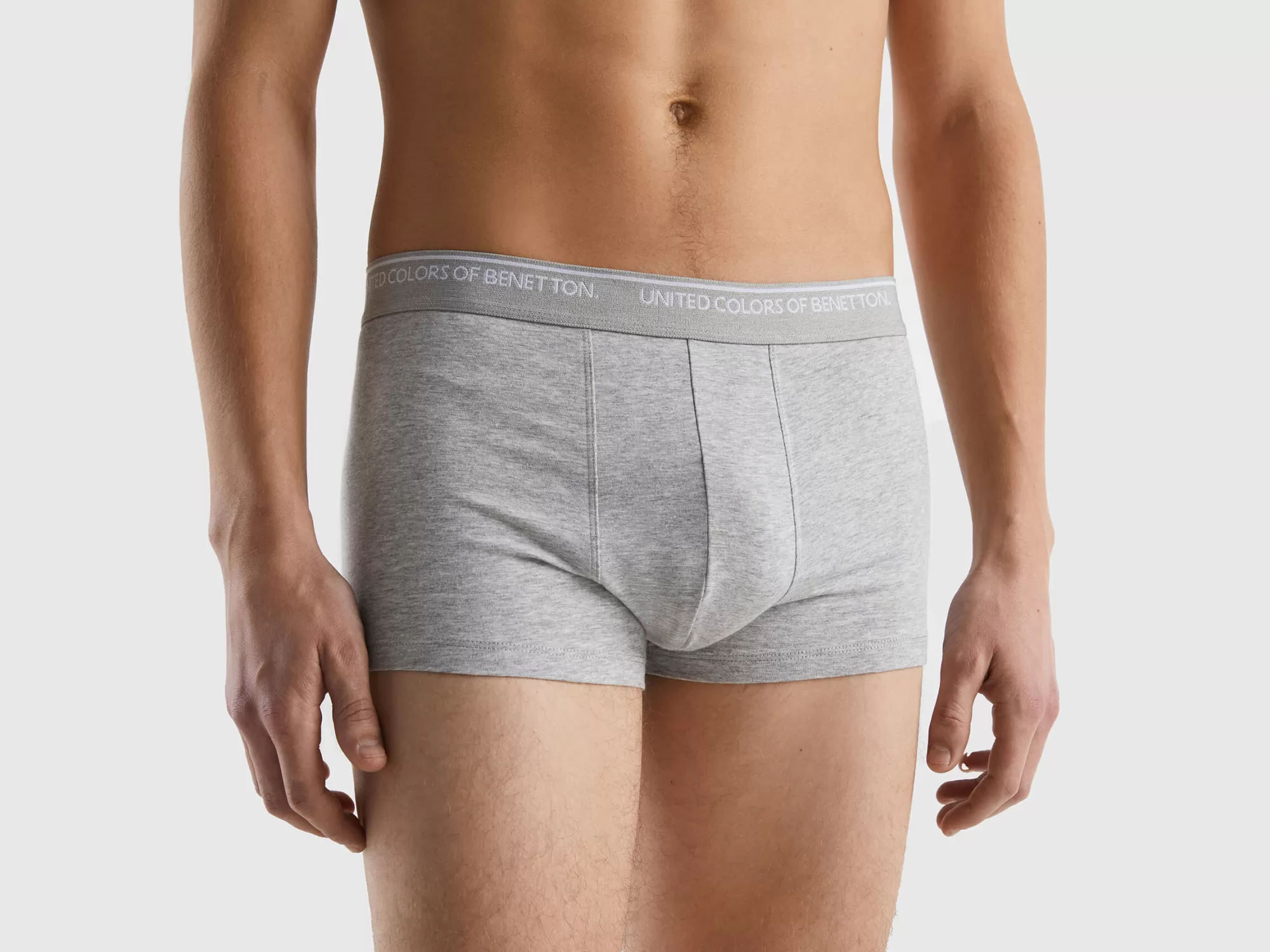 Benetton Boxer Ajustado De Algodón Organico-Hombre Ropa Interior Y Pijamas