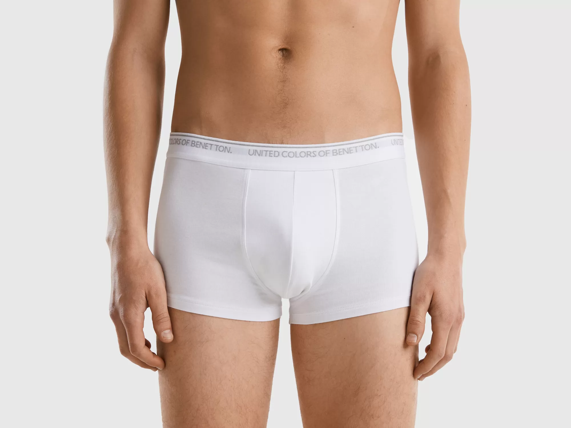 Benetton Boxer Ajustado De Algodón Organico-Hombre Ropa Interior Y Pijamas