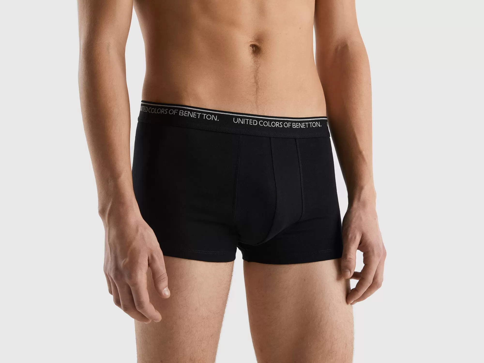 Benetton Boxer Ajustado De Algodón Organico-Hombre Ropa Interior Y Pijamas