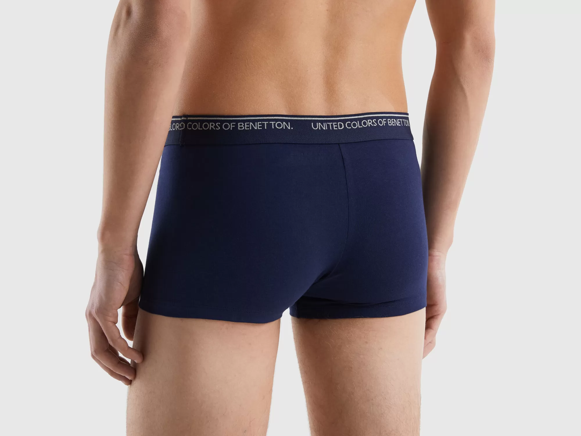 Benetton Boxer Ajustado De Algodón Organico-Hombre Ropa Interior Y Pijamas