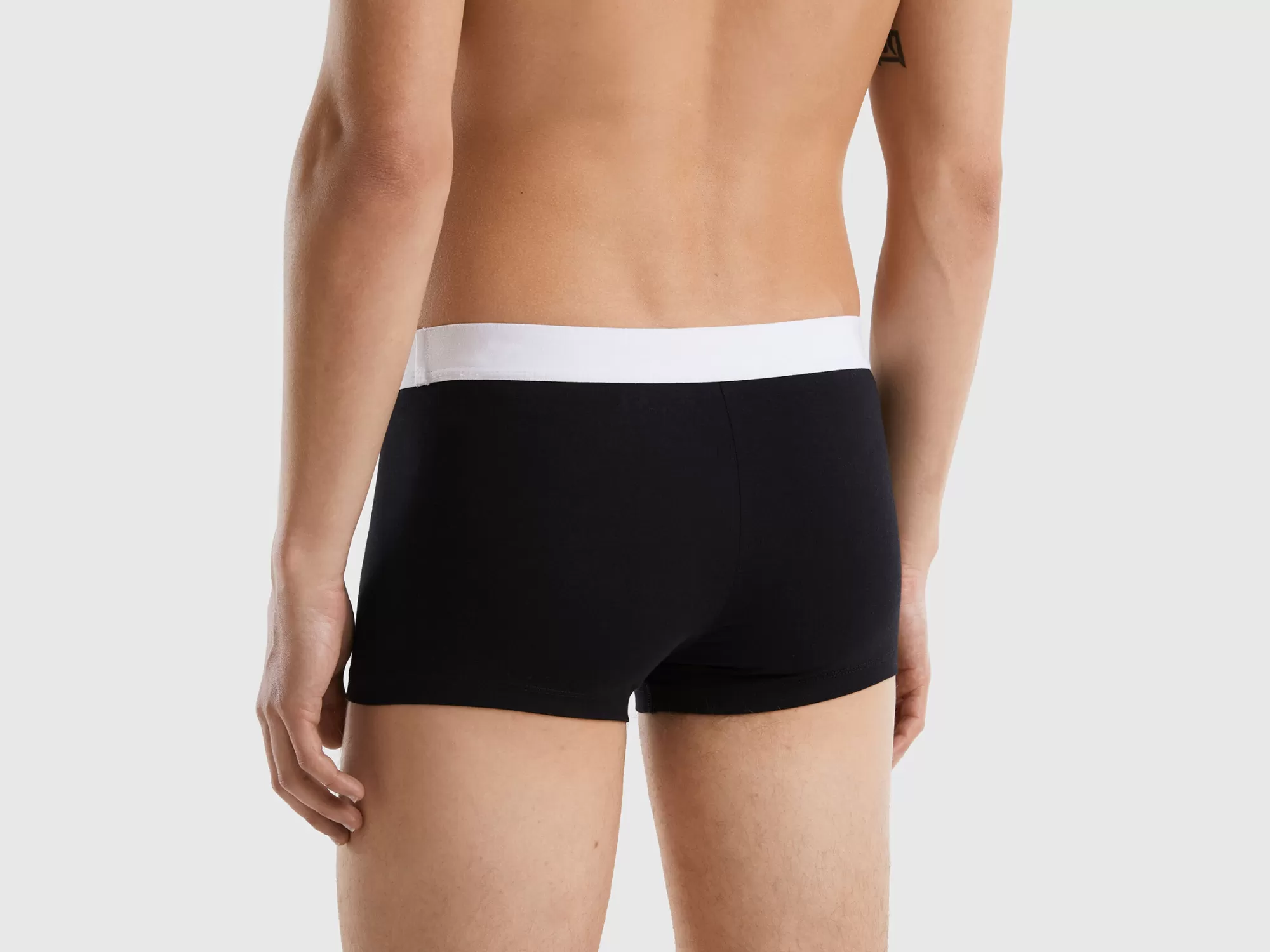 Benetton Boxer De Algodón Organico Elastico-Hombre Ropa Interior Y Pijamas