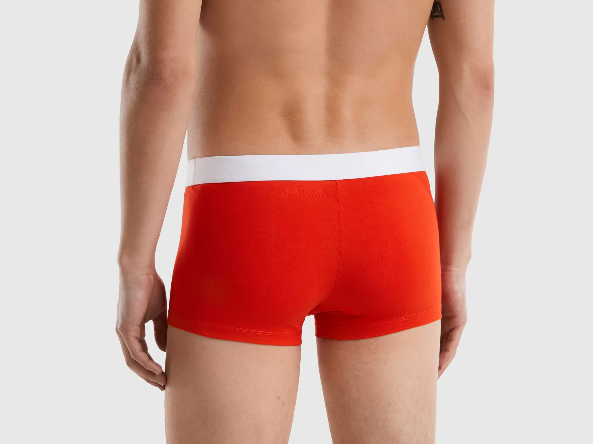 Benetton Boxer De Algodón Organico Elastico-Hombre Ropa Interior Y Pijamas