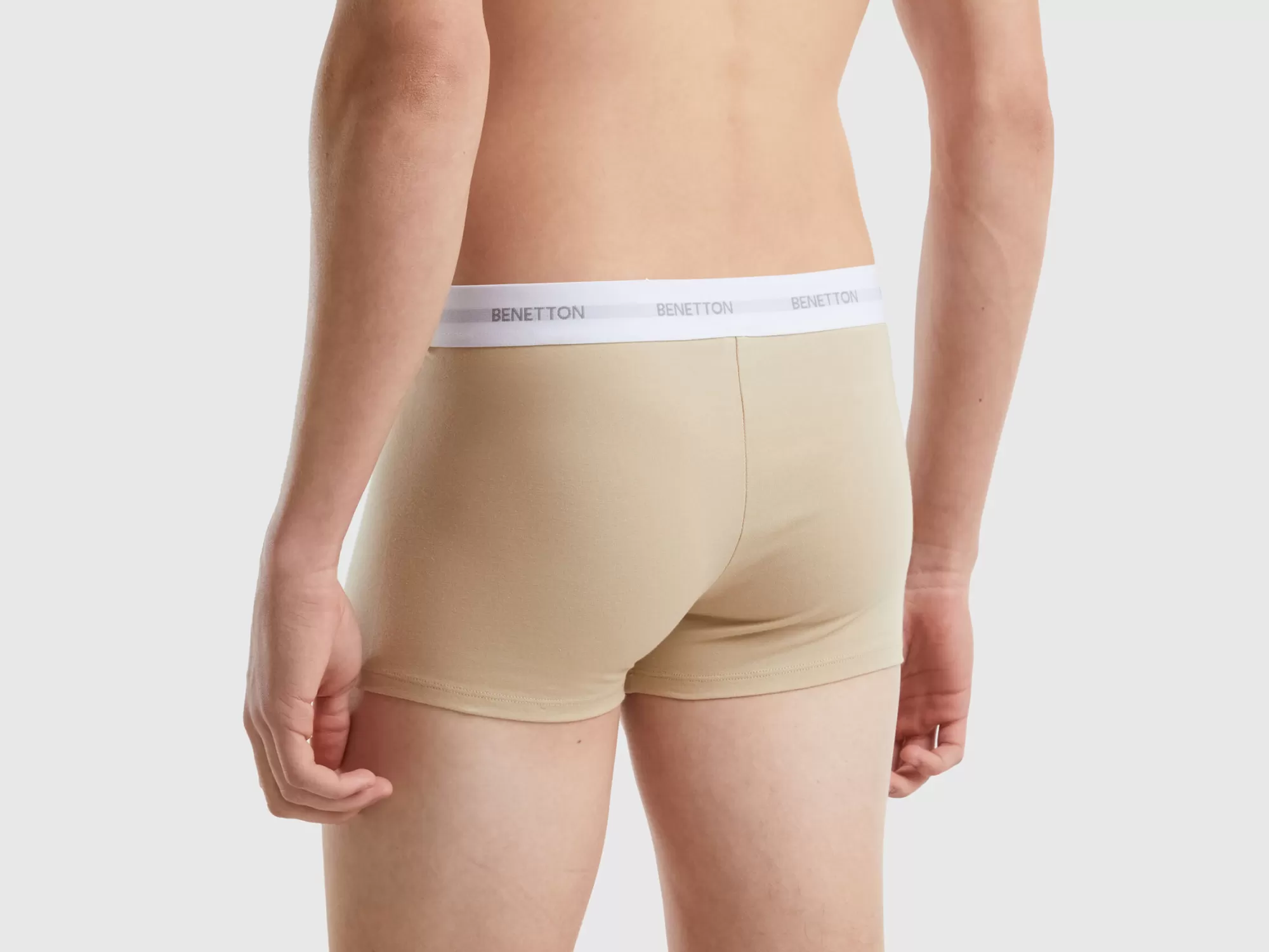 Benetton Boxerde Algodón Organico Elastico-Hombre Ropa Interior Y Pijamas