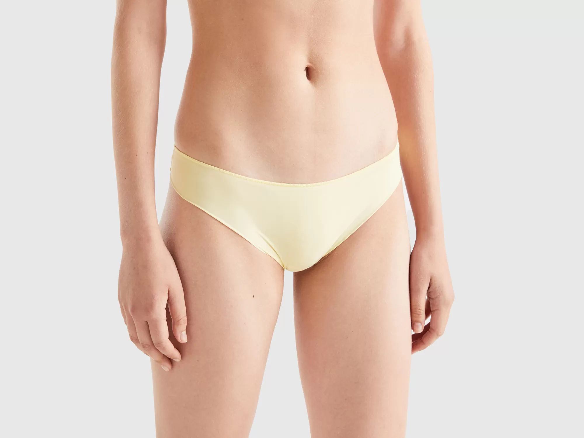 Benetton Braguita Brasilena Con Encaje-Mujer Ropa Interior Y Pijamas