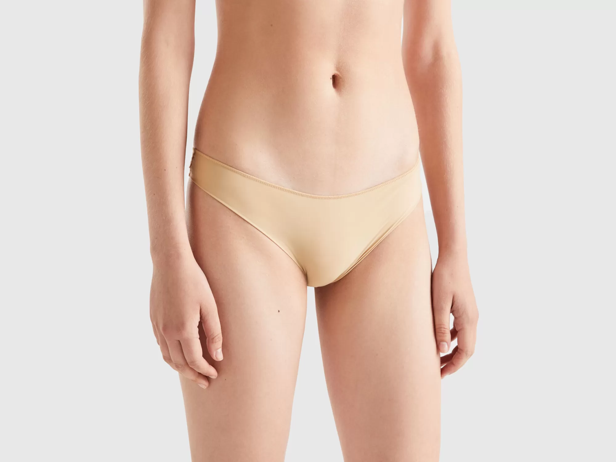 Benetton Braguita Brasilena Con Encaje-Mujer Ropa Interior Y Pijamas